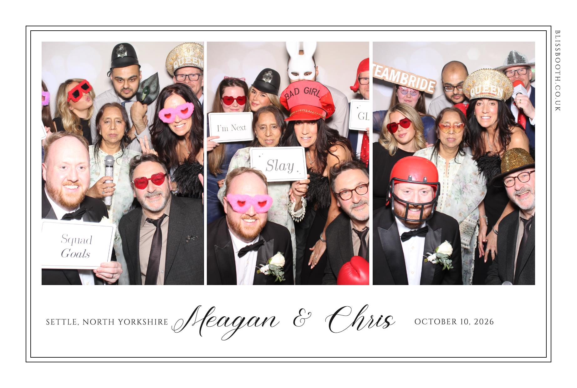 Megan and Chris | View more photos from the event at gallery.blissbooth.co.uk/u/BlissBooth/Megan-and-Chris