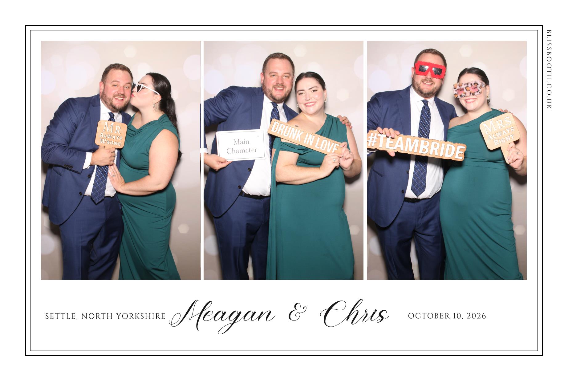 Megan and Chris | View more photos from the event at gallery.blissbooth.co.uk/u/BlissBooth/Megan-and-Chris