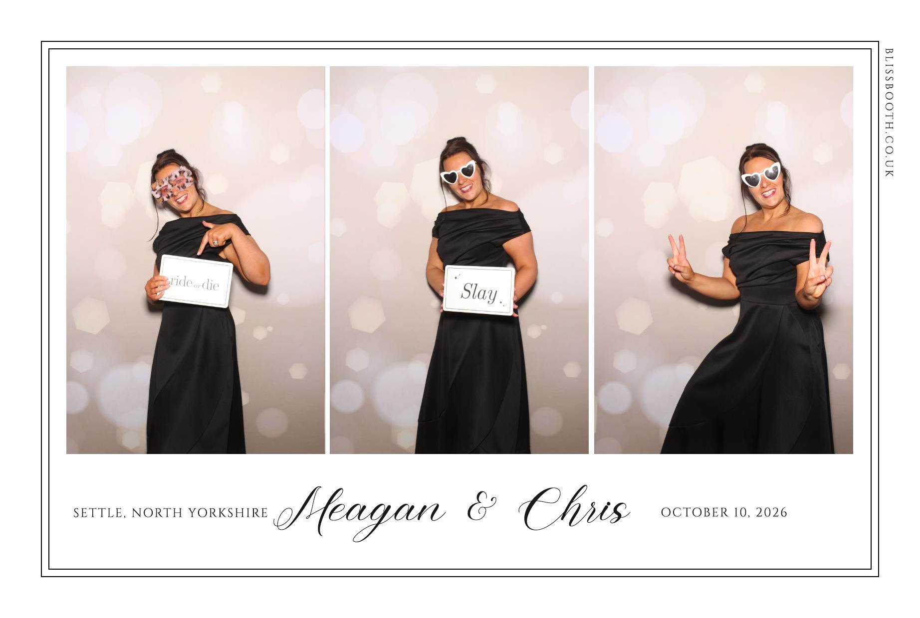 Megan and Chris | View more photos from the event at gallery.blissbooth.co.uk/u/BlissBooth/Megan-and-Chris
