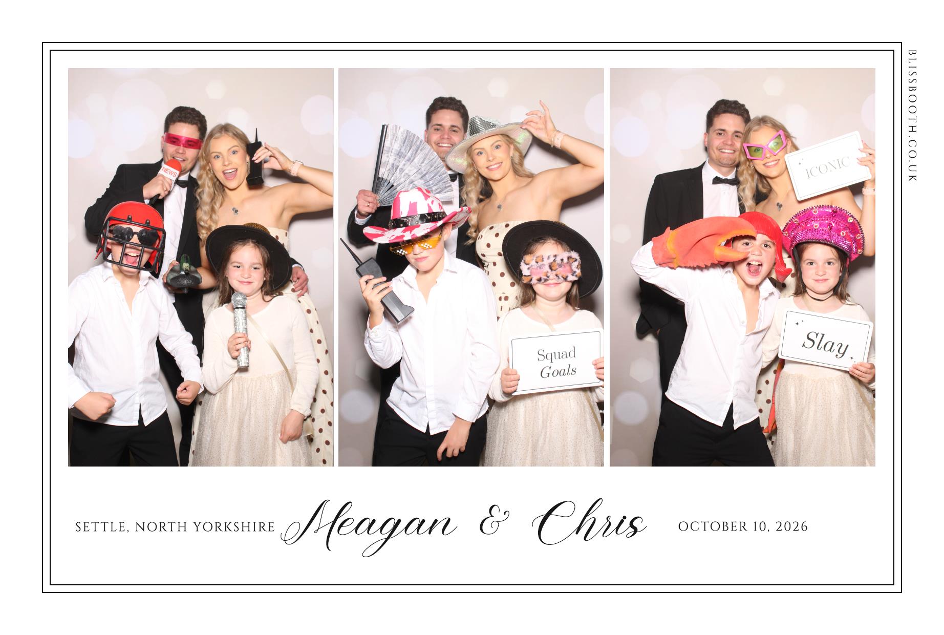 Megan and Chris | View more photos from the event at gallery.blissbooth.co.uk/u/BlissBooth/Megan-and-Chris