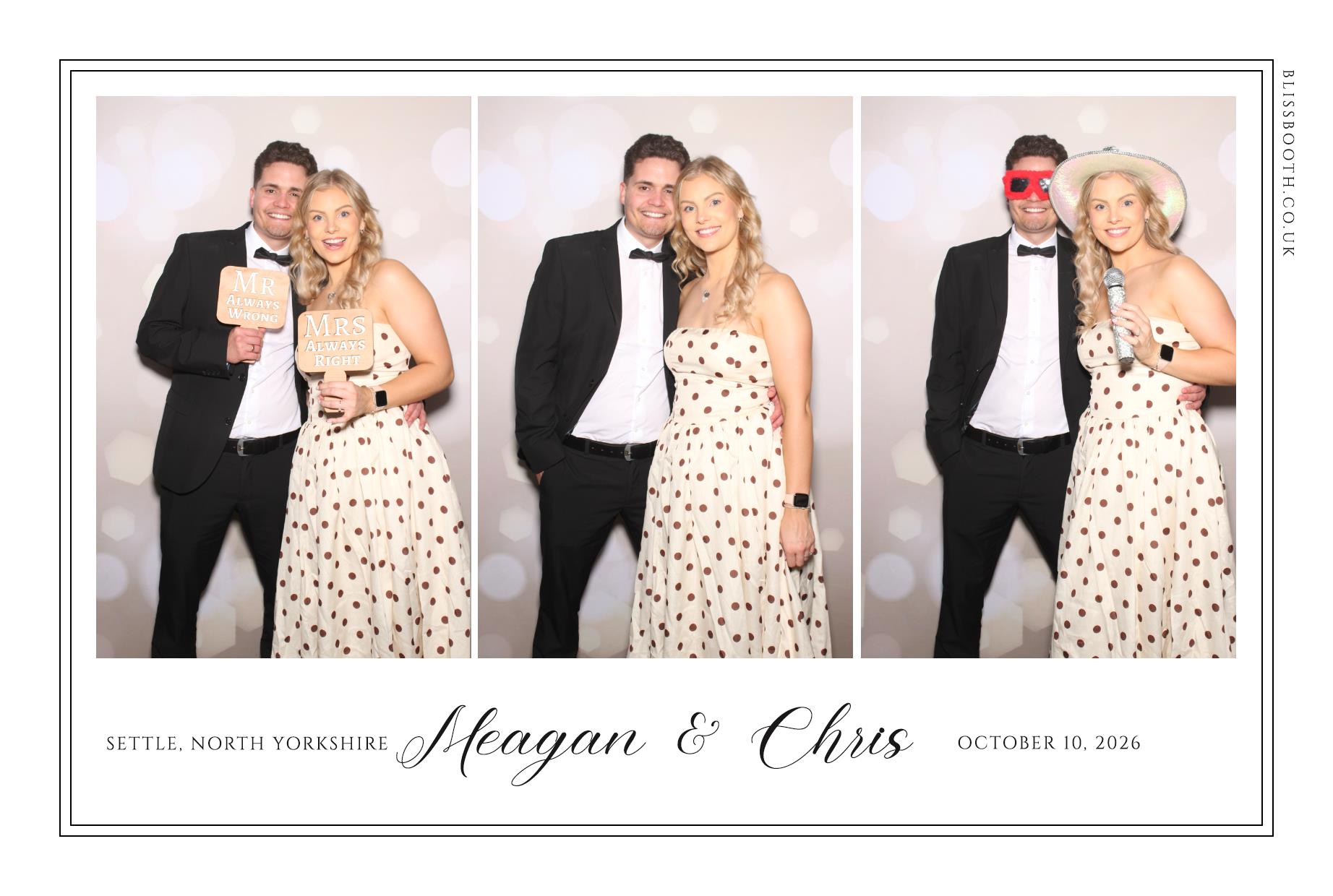 Megan and Chris | View more photos from the event at gallery.blissbooth.co.uk/u/BlissBooth/Megan-and-Chris