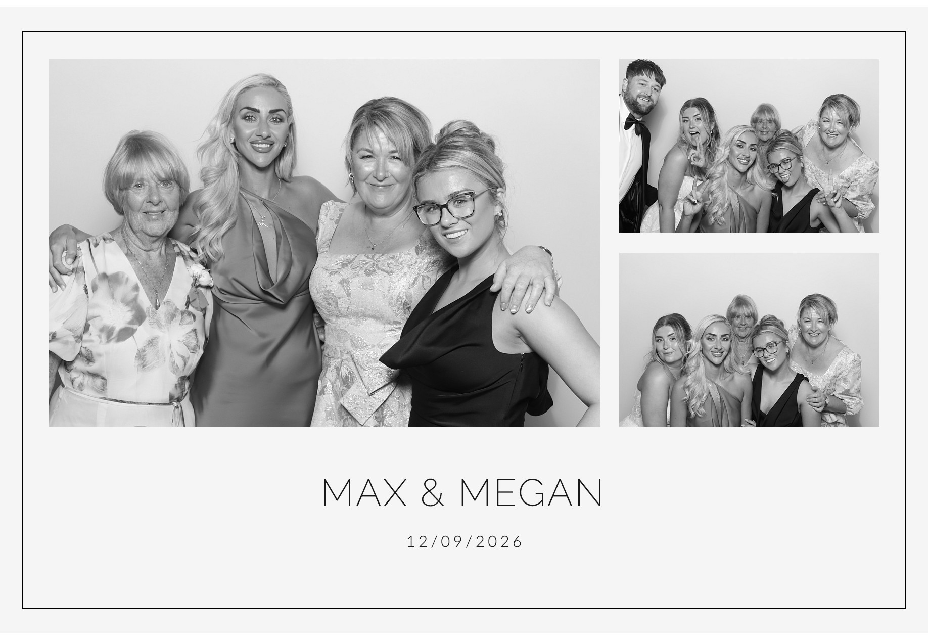 Megan and Maxwell | View more photos from the event at gallery.blissbooth.co.uk/u/BlissBooth/Megan-and-Maxwell