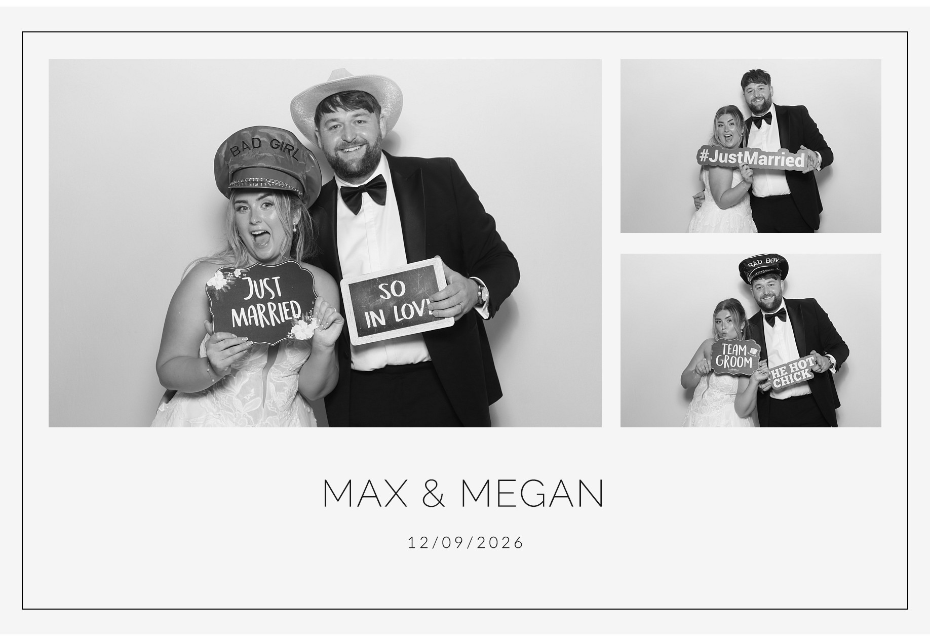 Megan and Maxwell | View more photos from the event at gallery.blissbooth.co.uk/u/BlissBooth/Megan-and-Maxwell