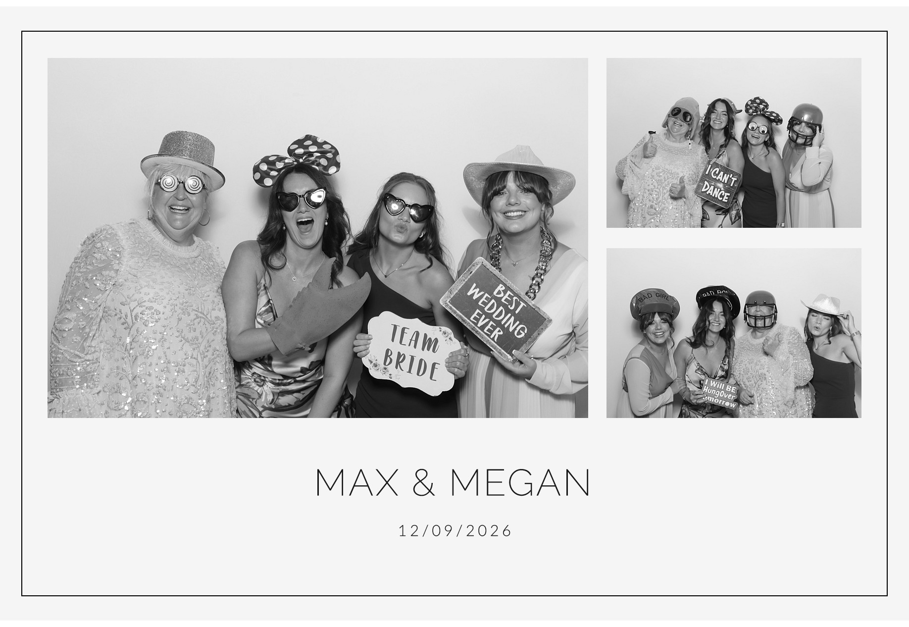 Megan and Maxwell | View more photos from the event at gallery.blissbooth.co.uk/u/BlissBooth/Megan-and-Maxwell