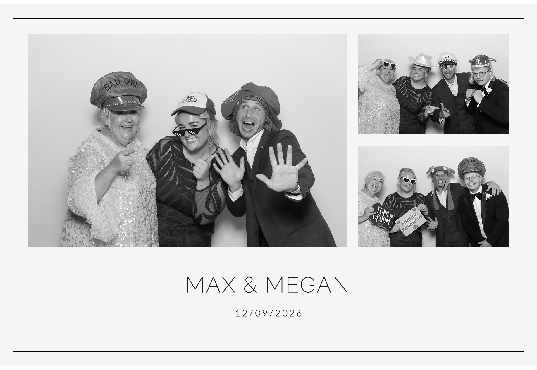 Megan and Maxwell | View more photos from the event at gallery.blissbooth.co.uk/u/BlissBooth/Megan-and-Maxwell