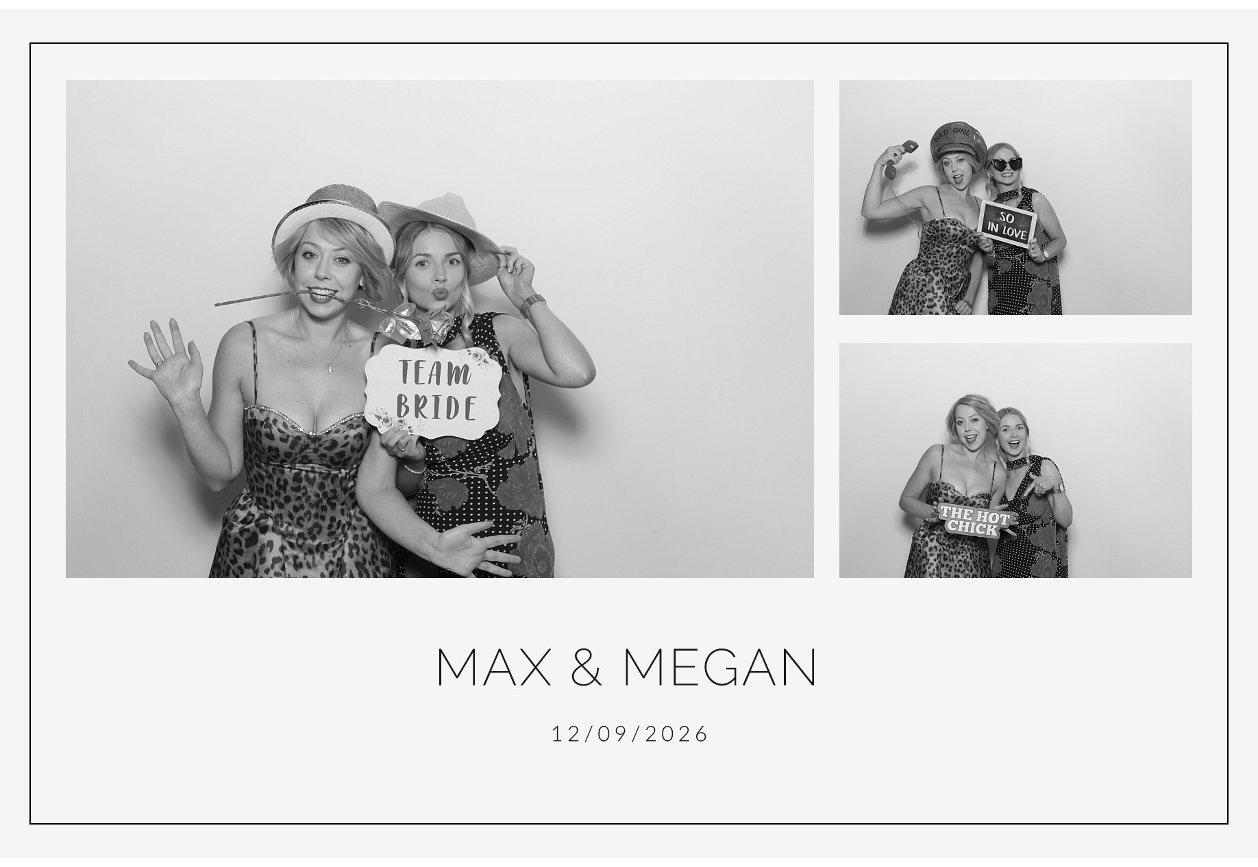 Megan and Maxwell | View more photos from the event at gallery.blissbooth.co.uk/u/BlissBooth/Megan-and-Maxwell