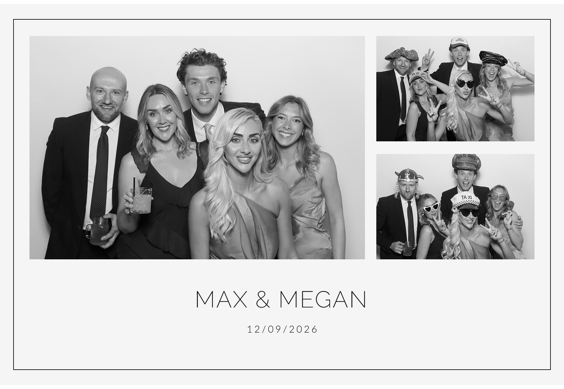 Megan and Maxwell | View more photos from the event at gallery.blissbooth.co.uk/u/BlissBooth/Megan-and-Maxwell