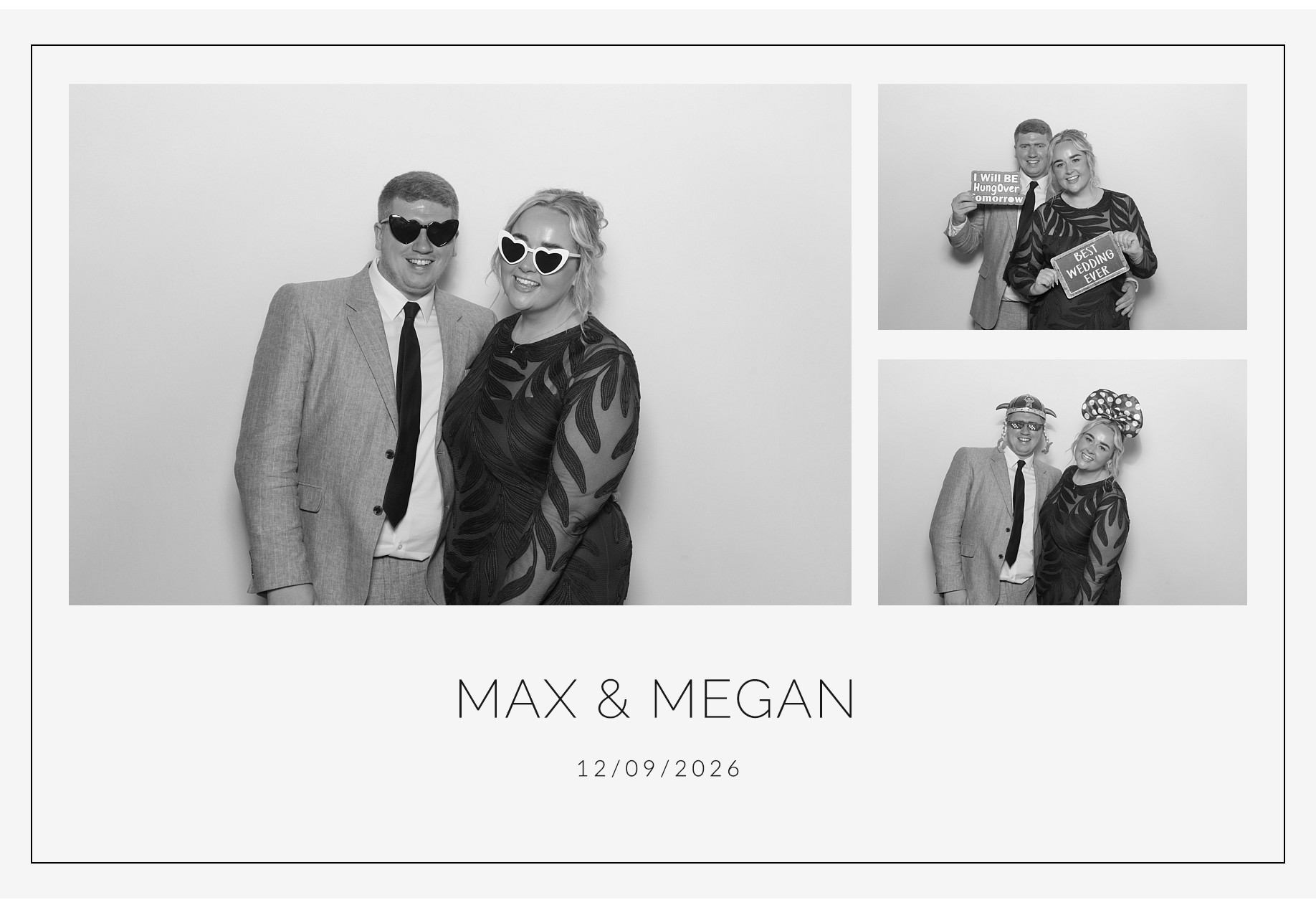 Megan and Maxwell | View more photos from the event at gallery.blissbooth.co.uk/u/BlissBooth/Megan-and-Maxwell