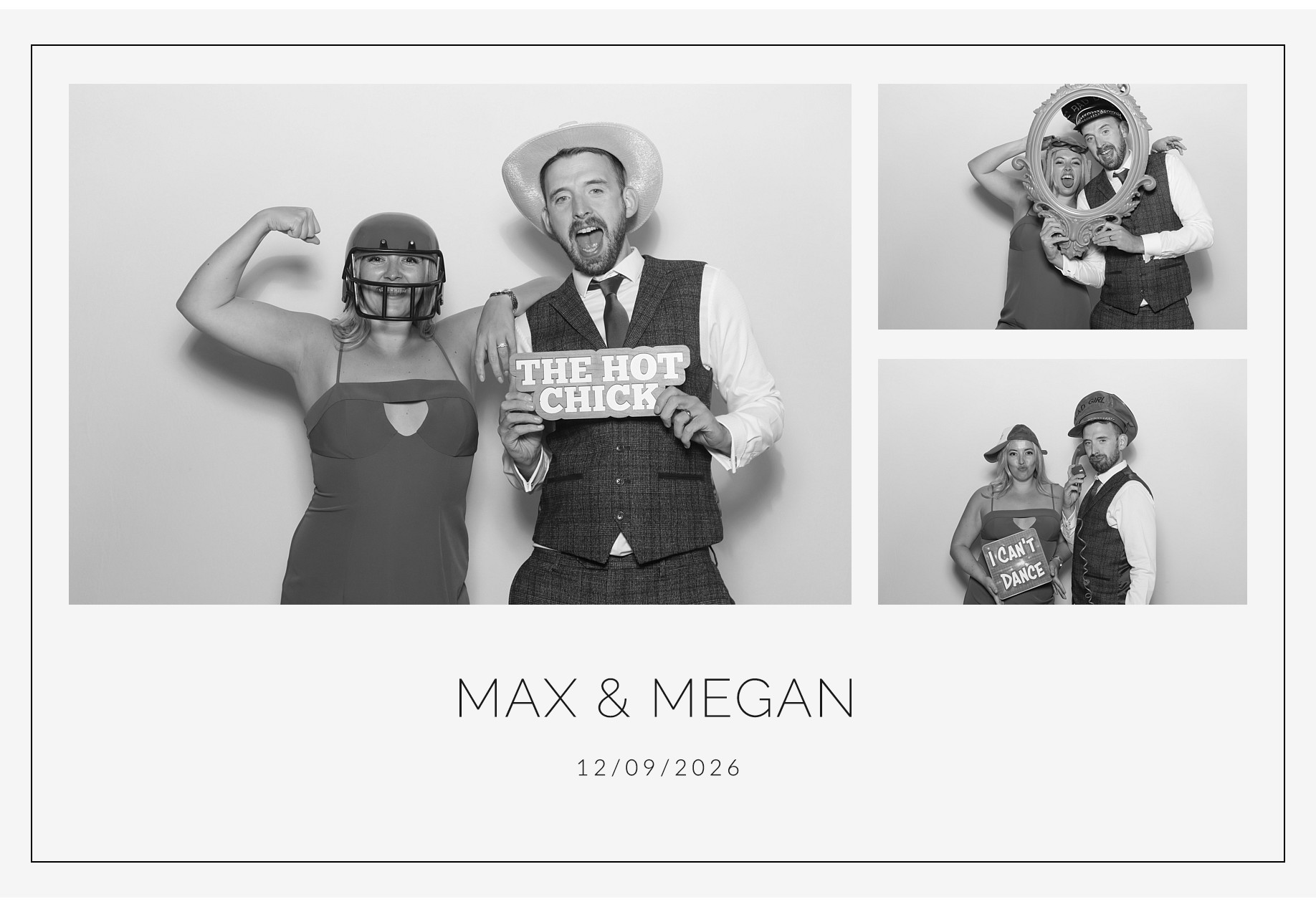 Megan and Maxwell | View more photos from the event at gallery.blissbooth.co.uk/u/BlissBooth/Megan-and-Maxwell
