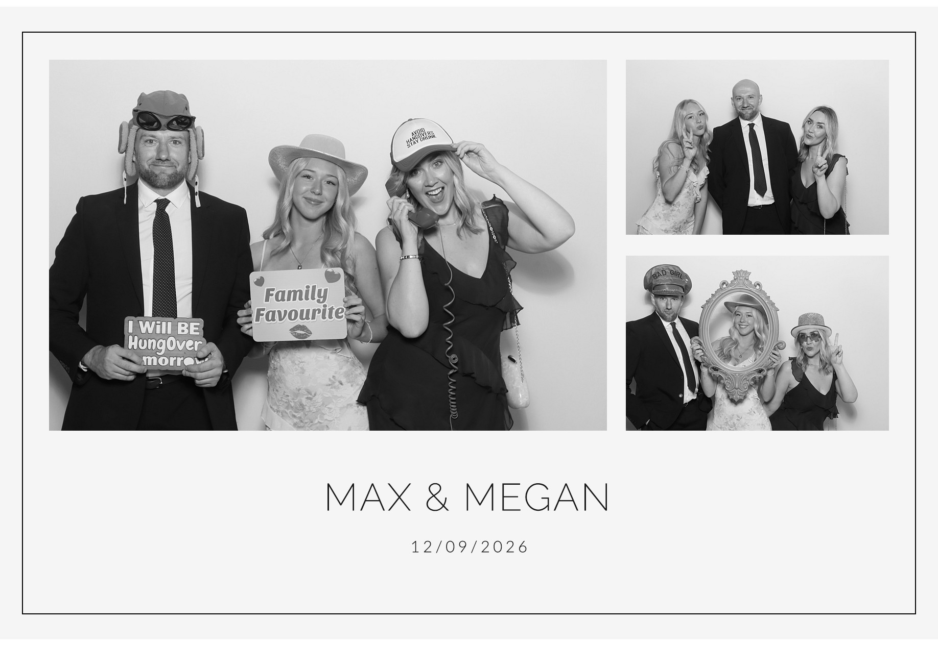 Megan and Maxwell | View more photos from the event at gallery.blissbooth.co.uk/u/BlissBooth/Megan-and-Maxwell