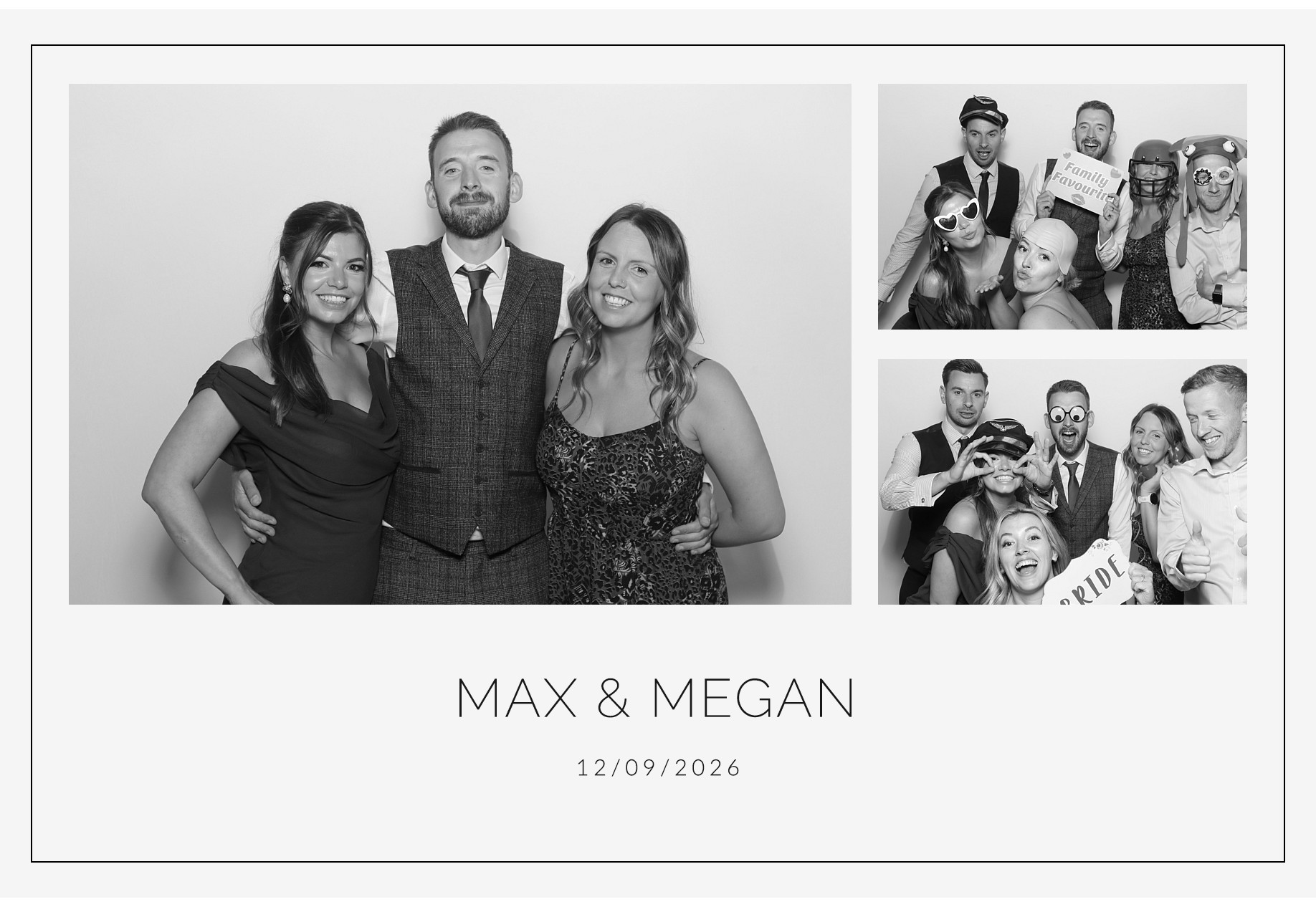 Megan and Maxwell | View more photos from the event at gallery.blissbooth.co.uk/u/BlissBooth/Megan-and-Maxwell