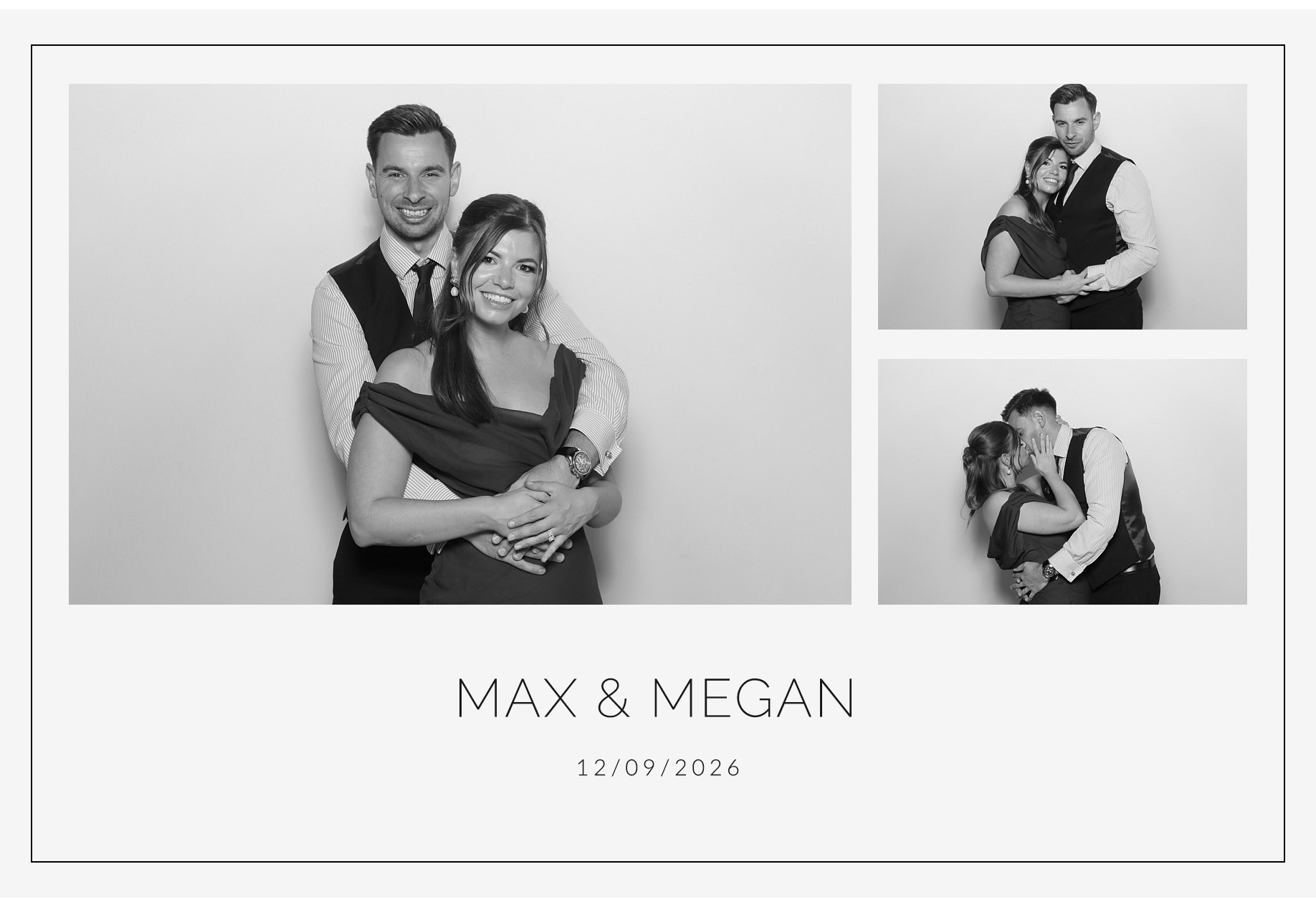 Megan and Maxwell | View more photos from the event at gallery.blissbooth.co.uk/u/BlissBooth/Megan-and-Maxwell