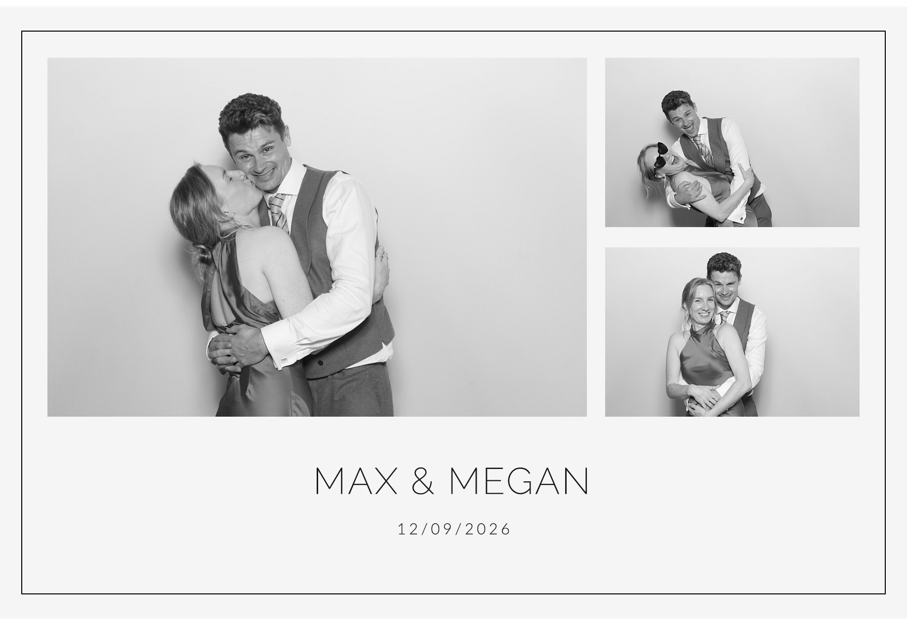 Megan and Maxwell | View more photos from the event at gallery.blissbooth.co.uk/u/BlissBooth/Megan-and-Maxwell