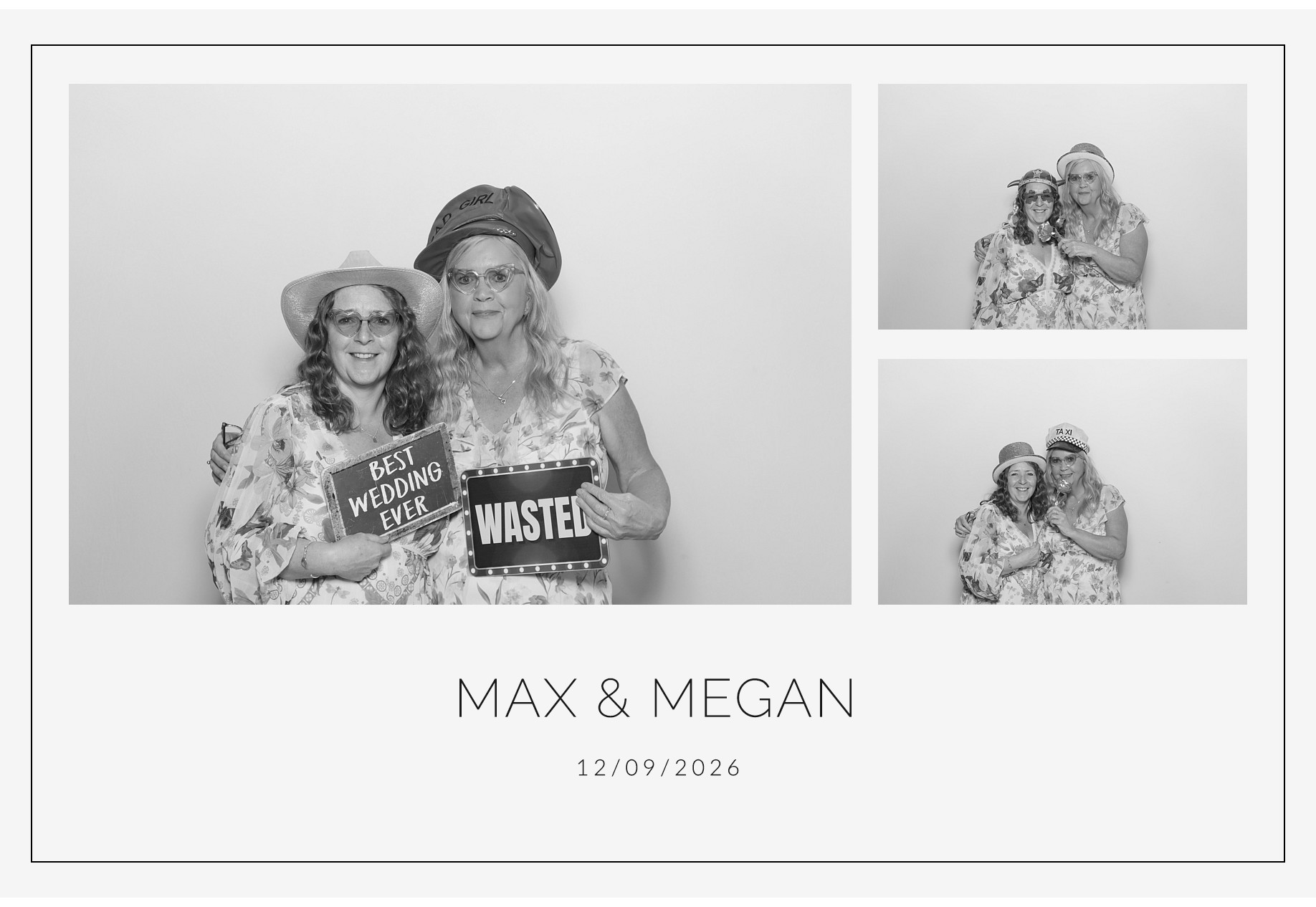 Megan and Maxwell | View more photos from the event at gallery.blissbooth.co.uk/u/BlissBooth/Megan-and-Maxwell