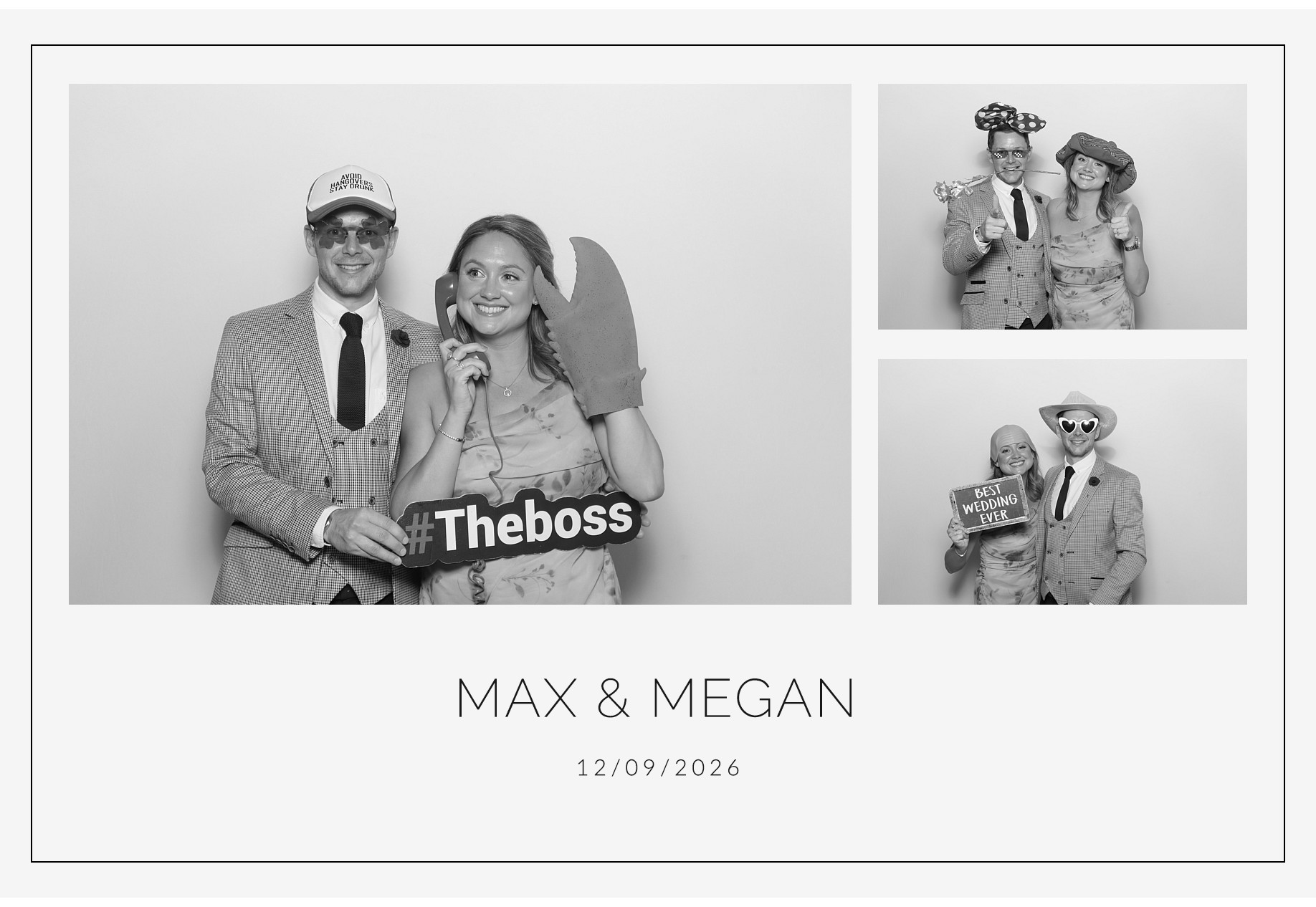 Megan and Maxwell | View more photos from the event at gallery.blissbooth.co.uk/u/BlissBooth/Megan-and-Maxwell