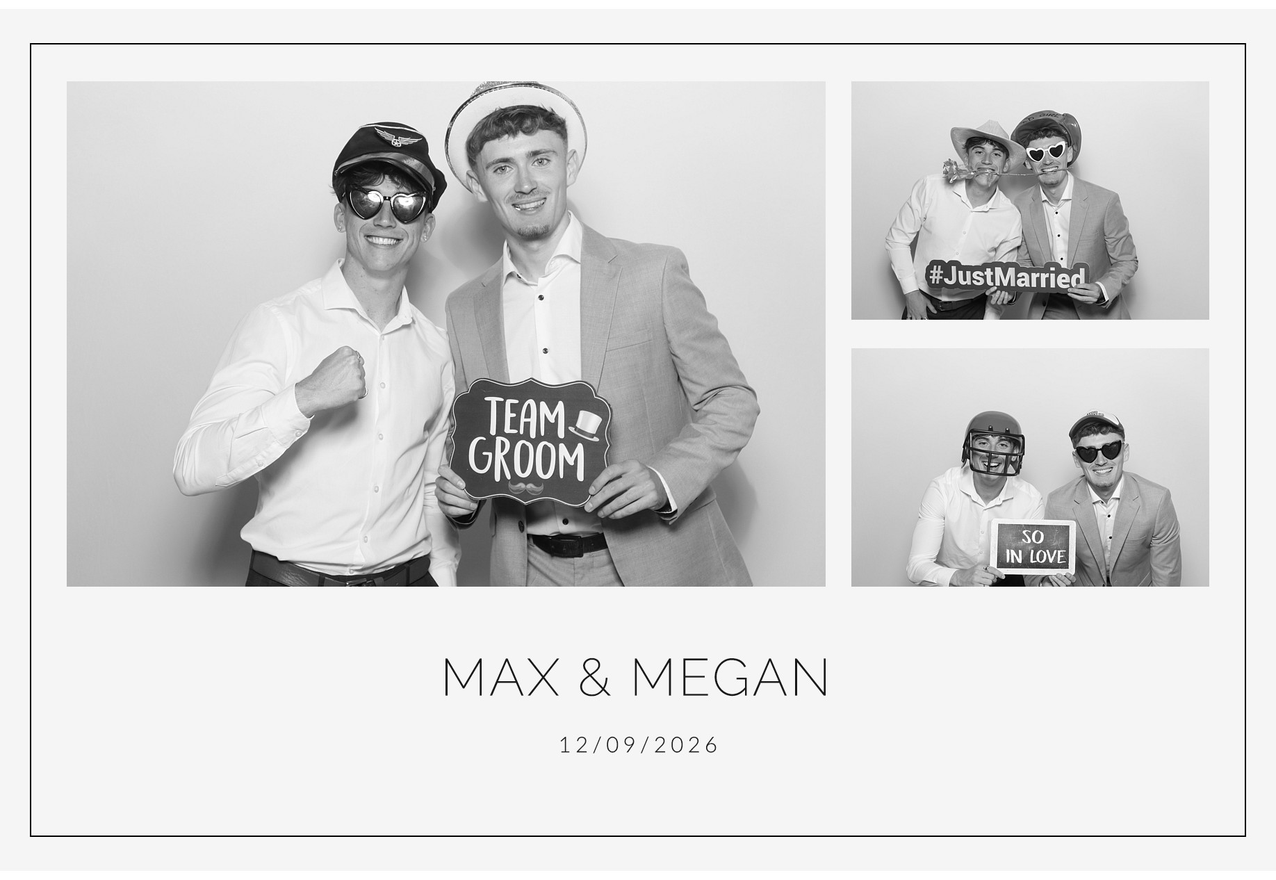 Megan and Maxwell | View more photos from the event at gallery.blissbooth.co.uk/u/BlissBooth/Megan-and-Maxwell