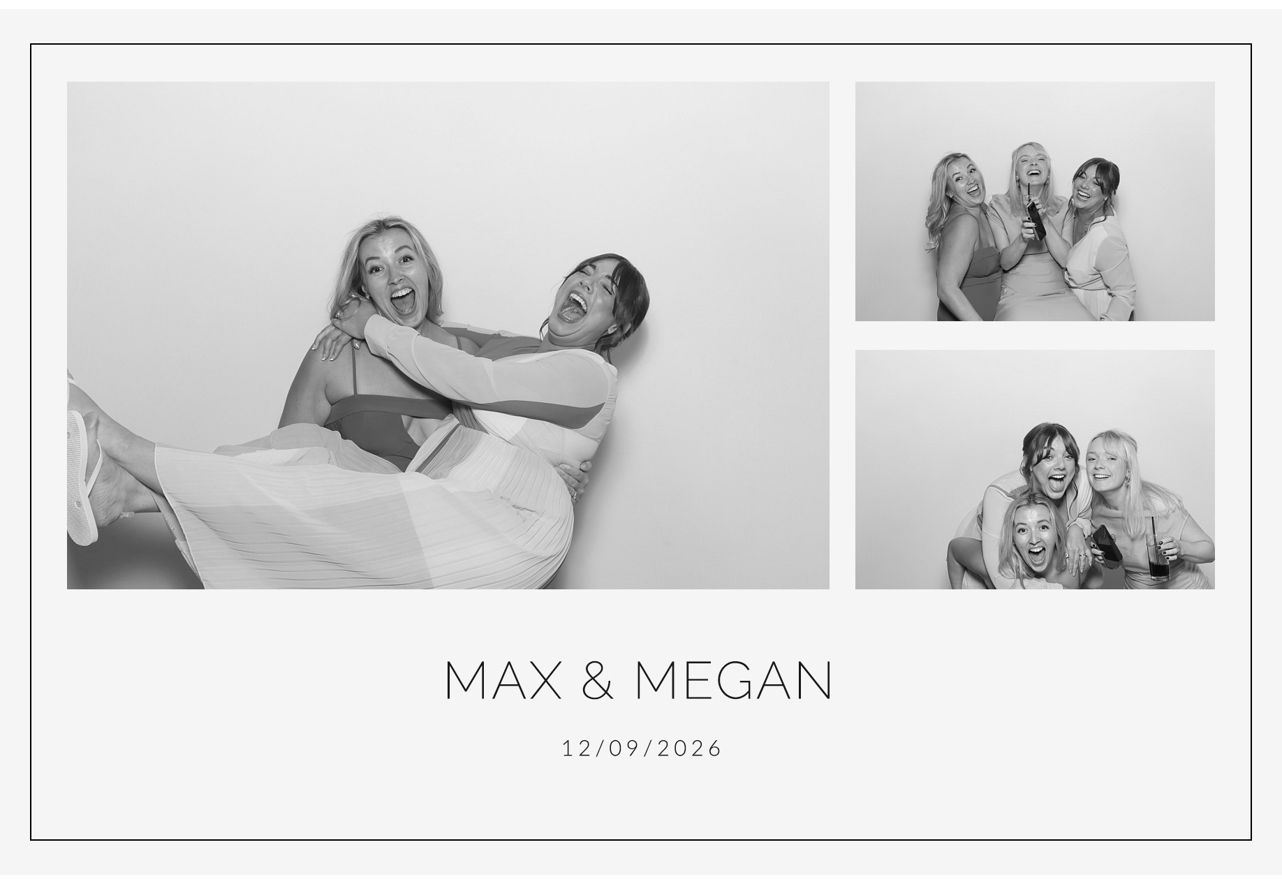 Megan and Maxwell | View more photos from the event at gallery.blissbooth.co.uk/u/BlissBooth/Megan-and-Maxwell