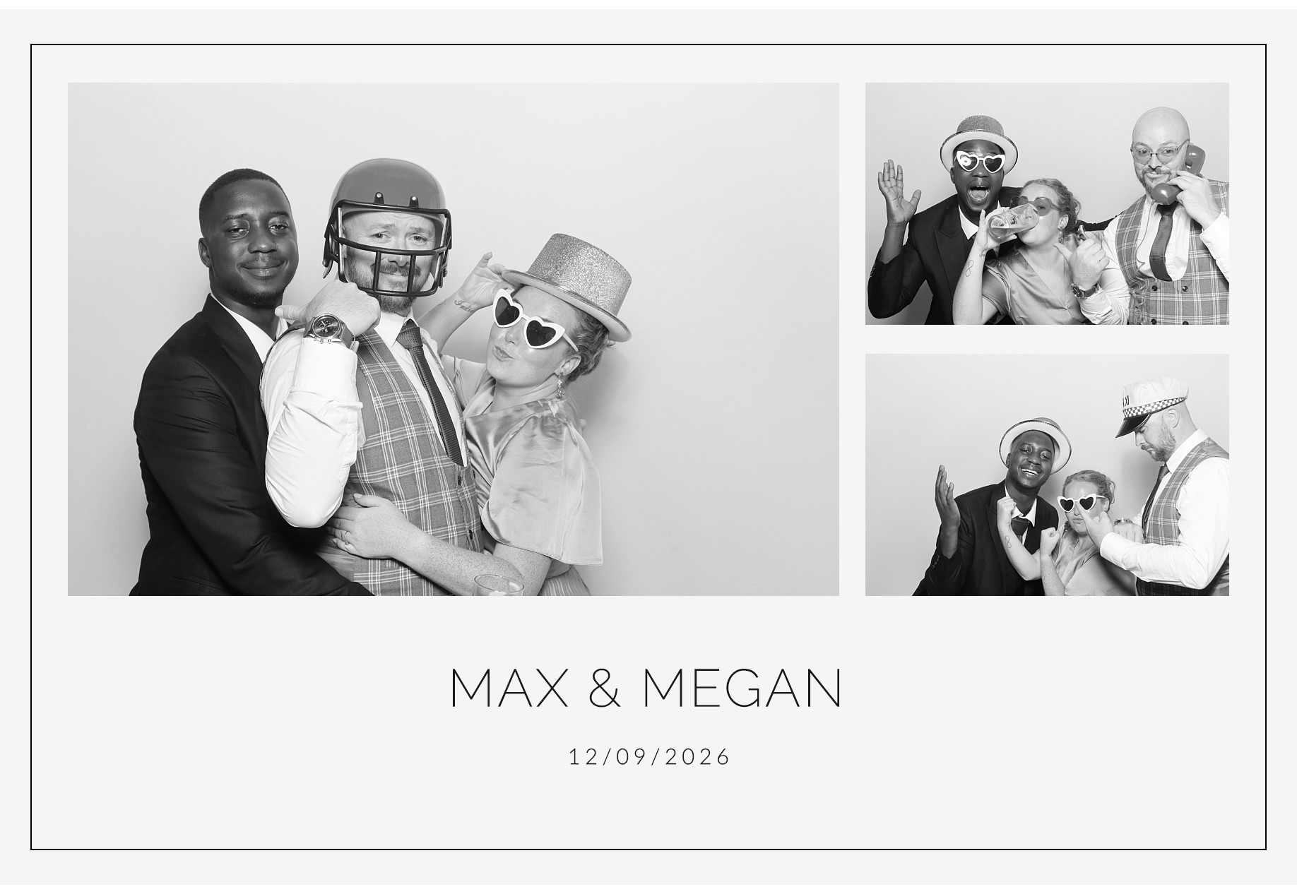 Megan and Maxwell | View more photos from the event at gallery.blissbooth.co.uk/u/BlissBooth/Megan-and-Maxwell