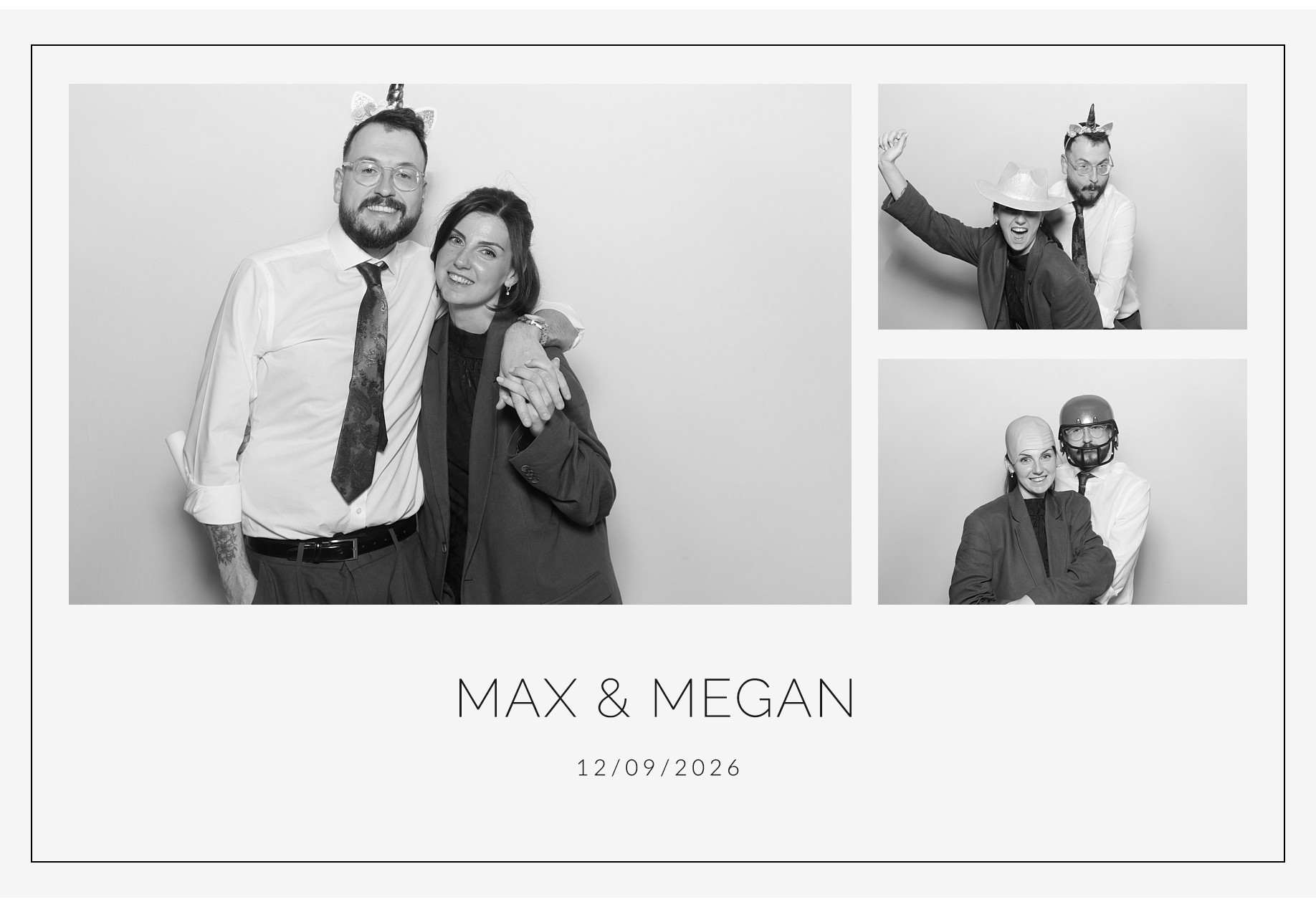 Megan and Maxwell | View more photos from the event at gallery.blissbooth.co.uk/u/BlissBooth/Megan-and-Maxwell
