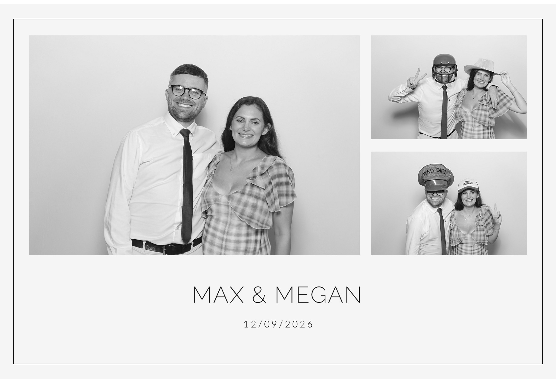 Megan and Maxwell | View more photos from the event at gallery.blissbooth.co.uk/u/BlissBooth/Megan-and-Maxwell