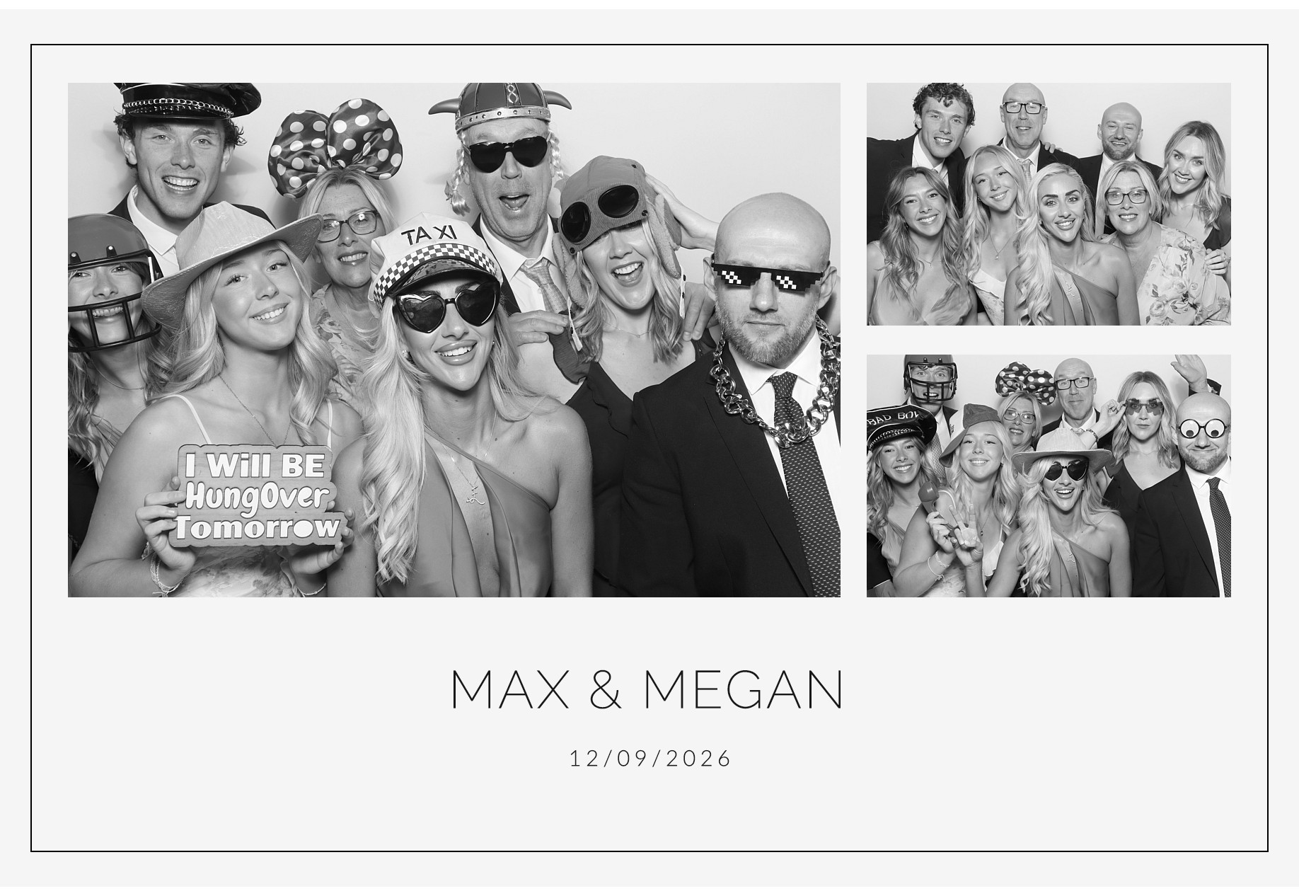 Megan and Maxwell | View more photos from the event at gallery.blissbooth.co.uk/u/BlissBooth/Megan-and-Maxwell