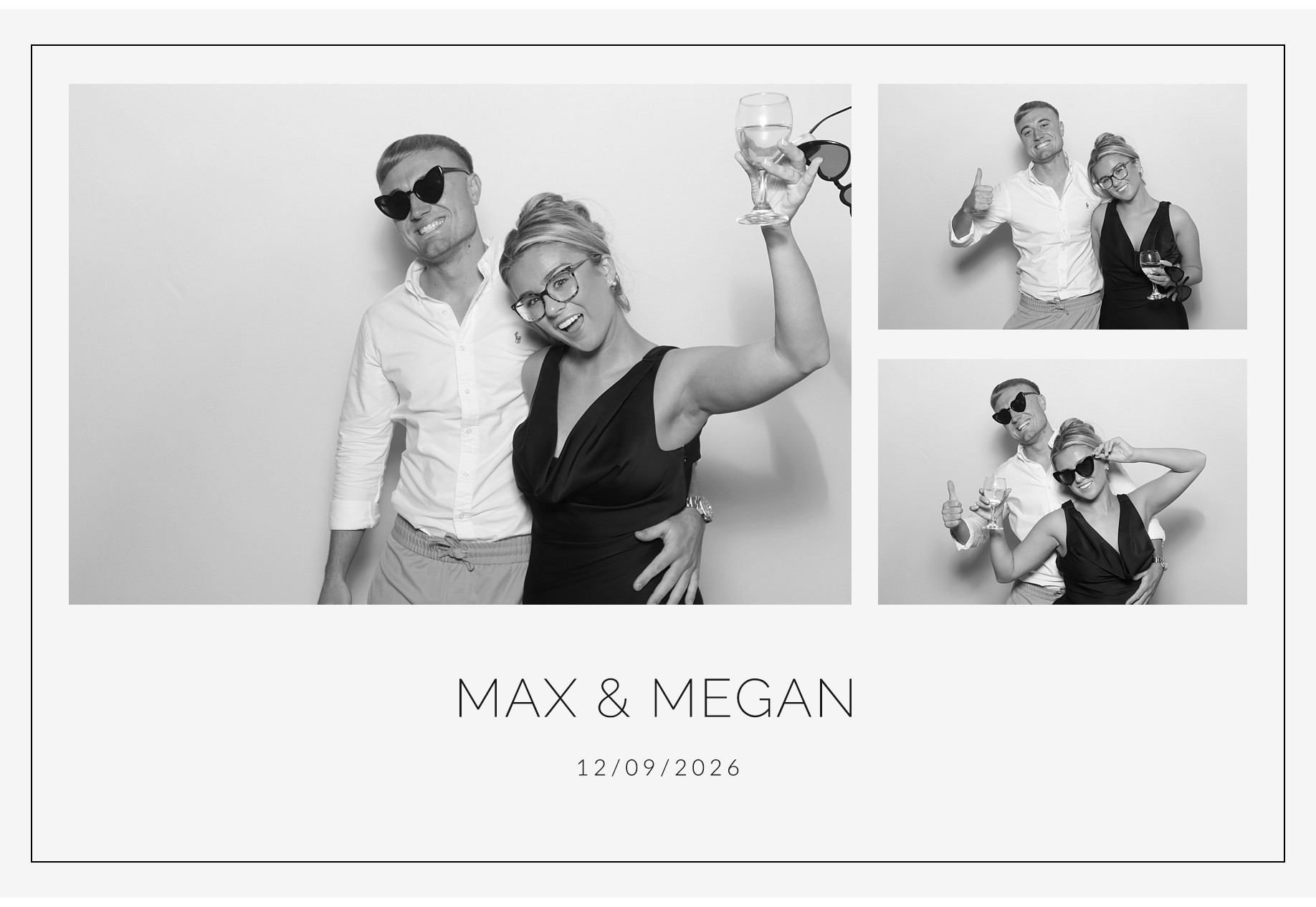 Megan and Maxwell | View more photos from the event at gallery.blissbooth.co.uk/u/BlissBooth/Megan-and-Maxwell