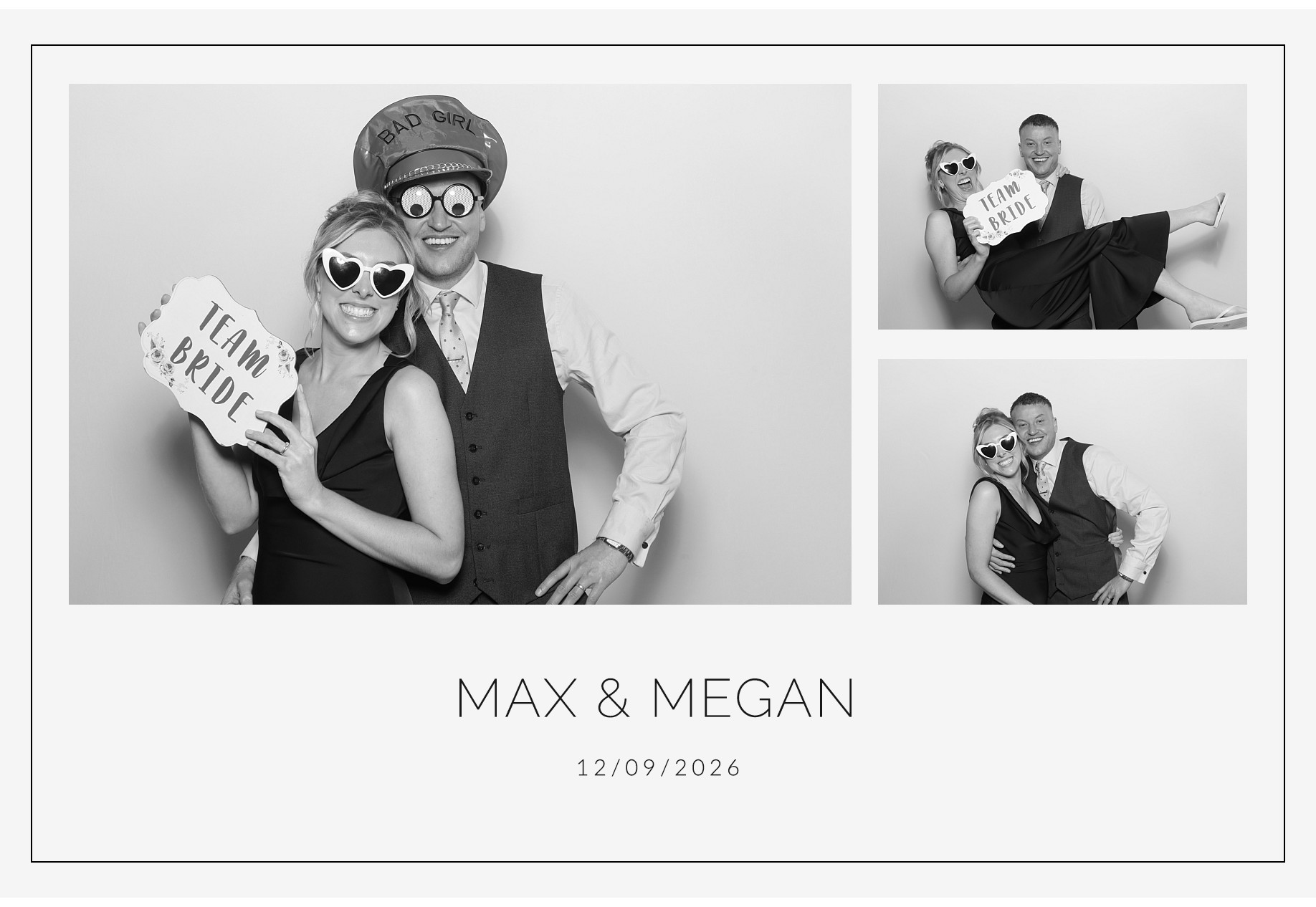 Megan and Maxwell | View more photos from the event at gallery.blissbooth.co.uk/u/BlissBooth/Megan-and-Maxwell