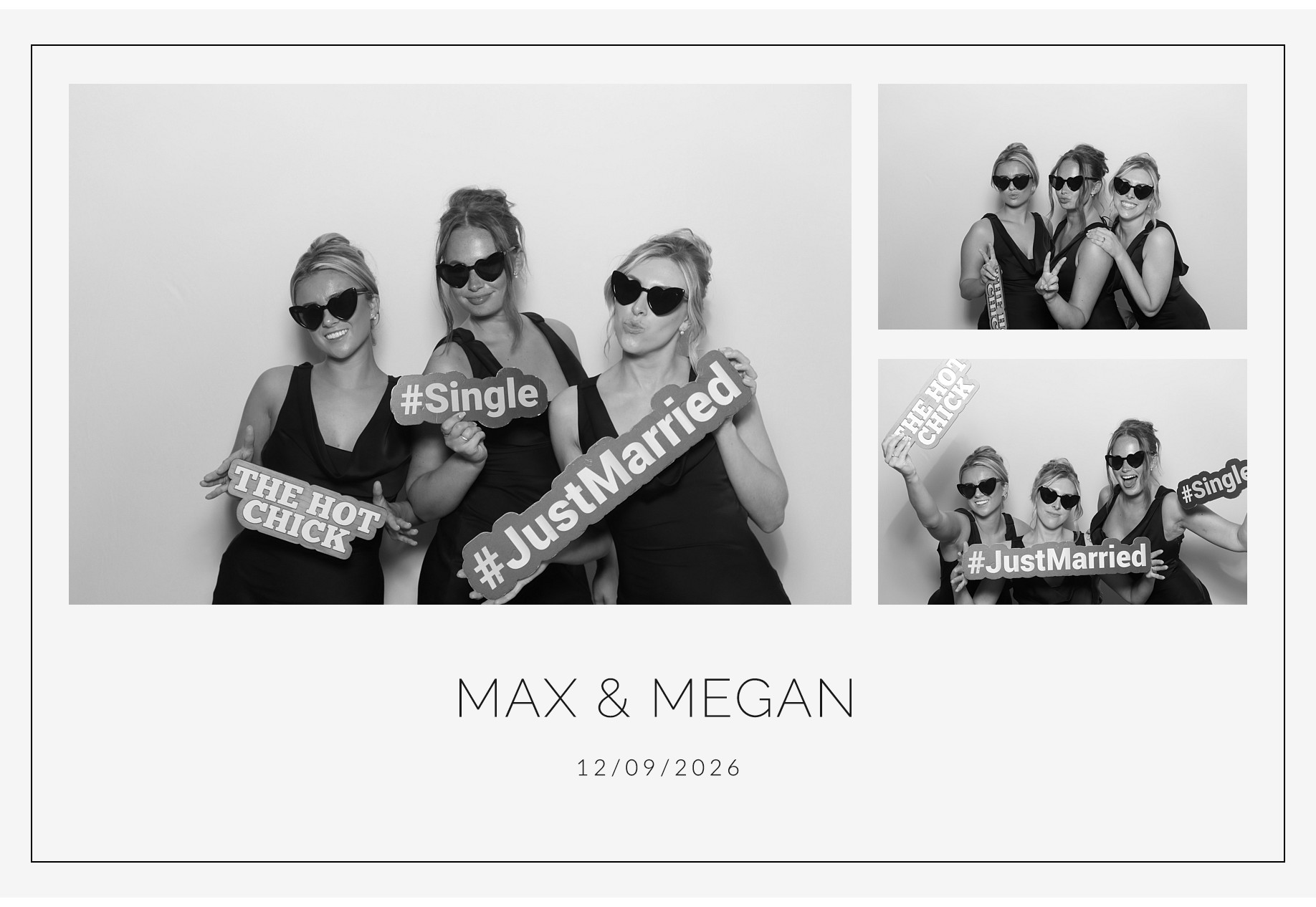 Megan and Maxwell | View more photos from the event at gallery.blissbooth.co.uk/u/BlissBooth/Megan-and-Maxwell