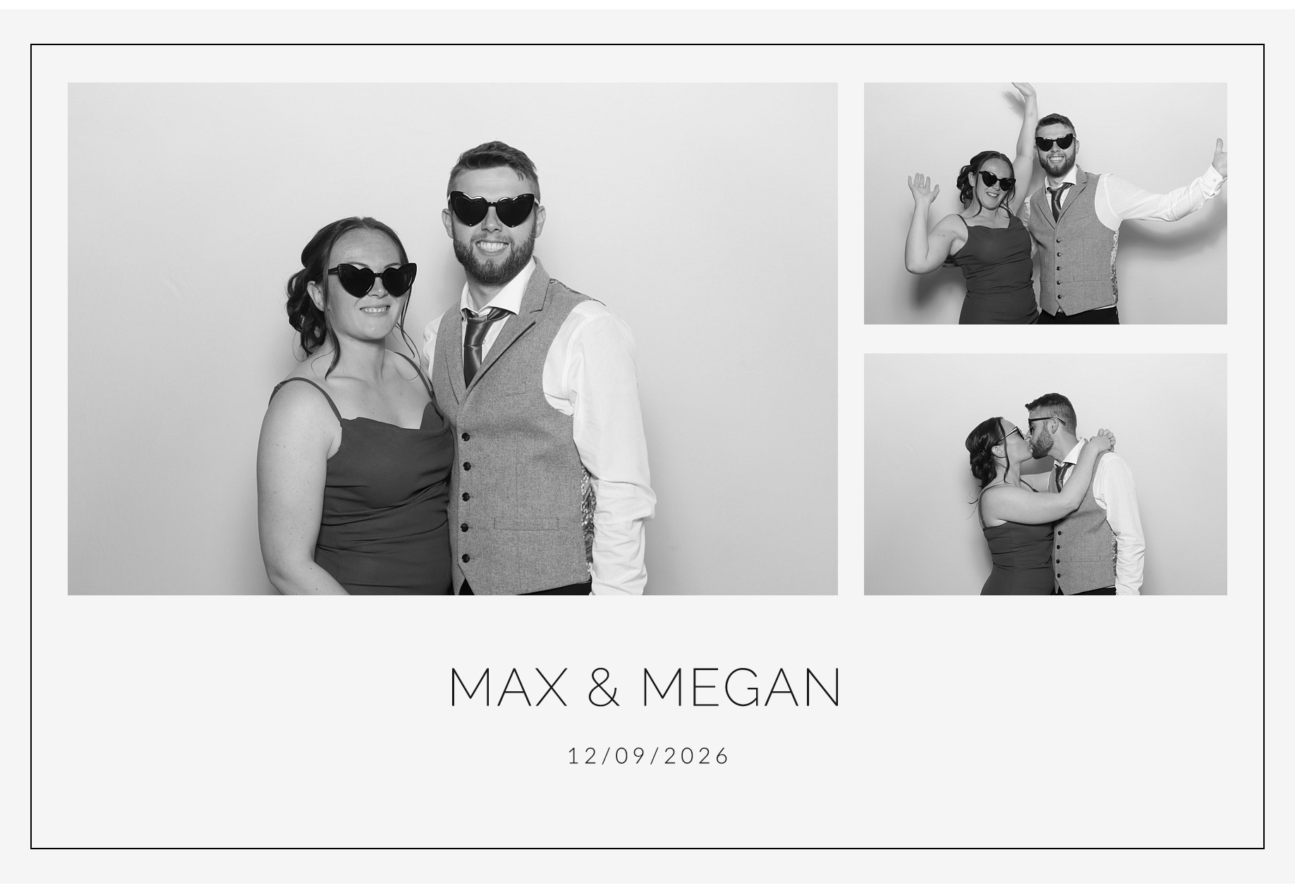 Megan and Maxwell | View more photos from the event at gallery.blissbooth.co.uk/u/BlissBooth/Megan-and-Maxwell