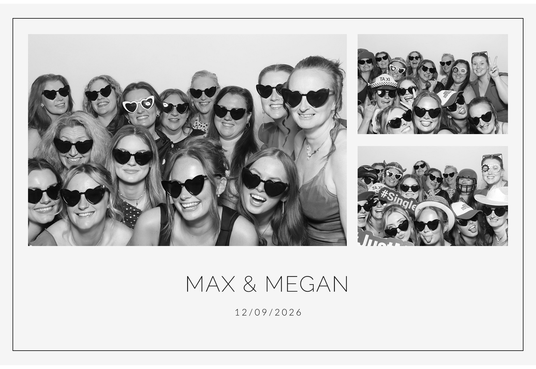 Megan and Maxwell | View more photos from the event at gallery.blissbooth.co.uk/u/BlissBooth/Megan-and-Maxwell