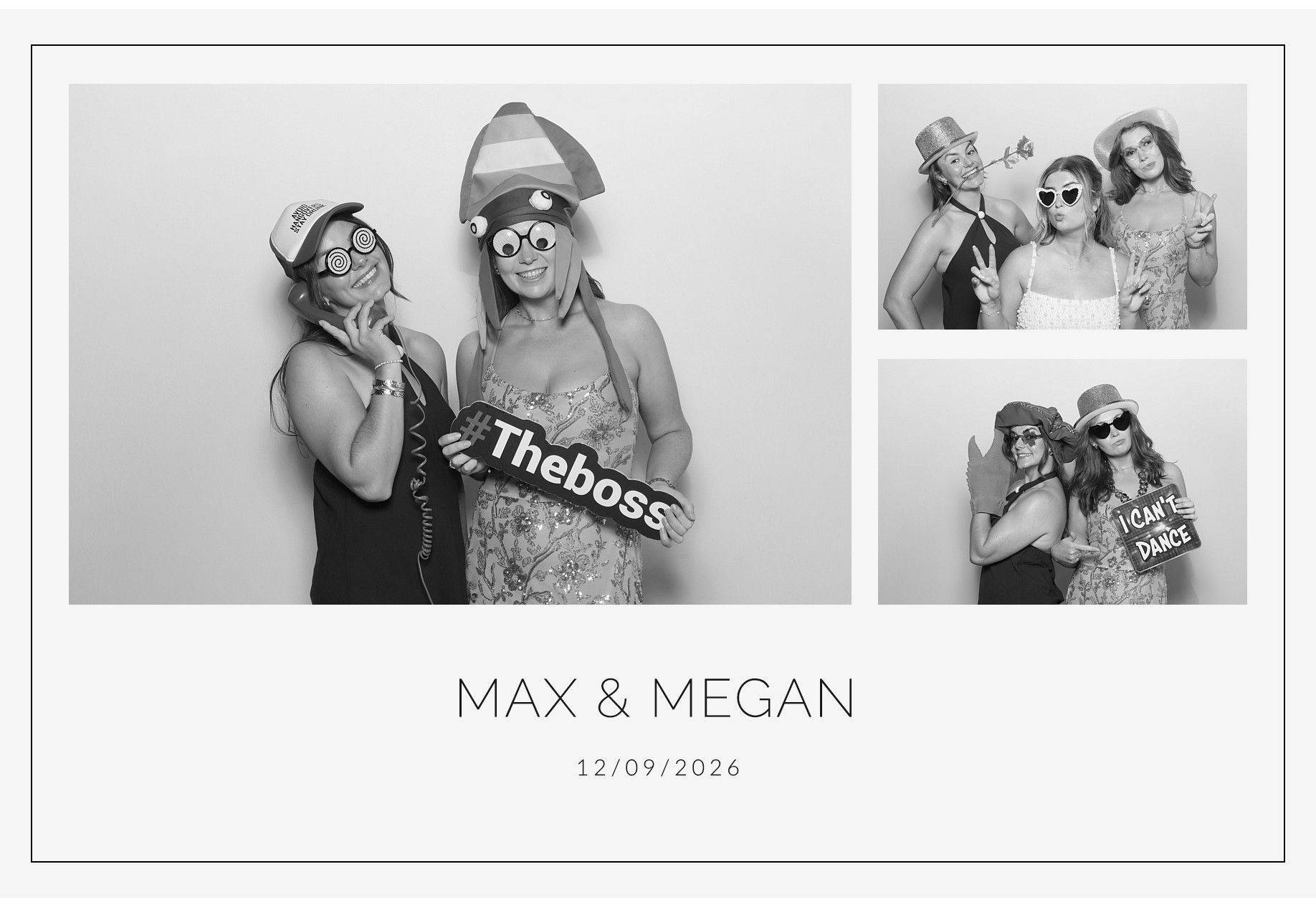 Megan and Maxwell | View more photos from the event at gallery.blissbooth.co.uk/u/BlissBooth/Megan-and-Maxwell