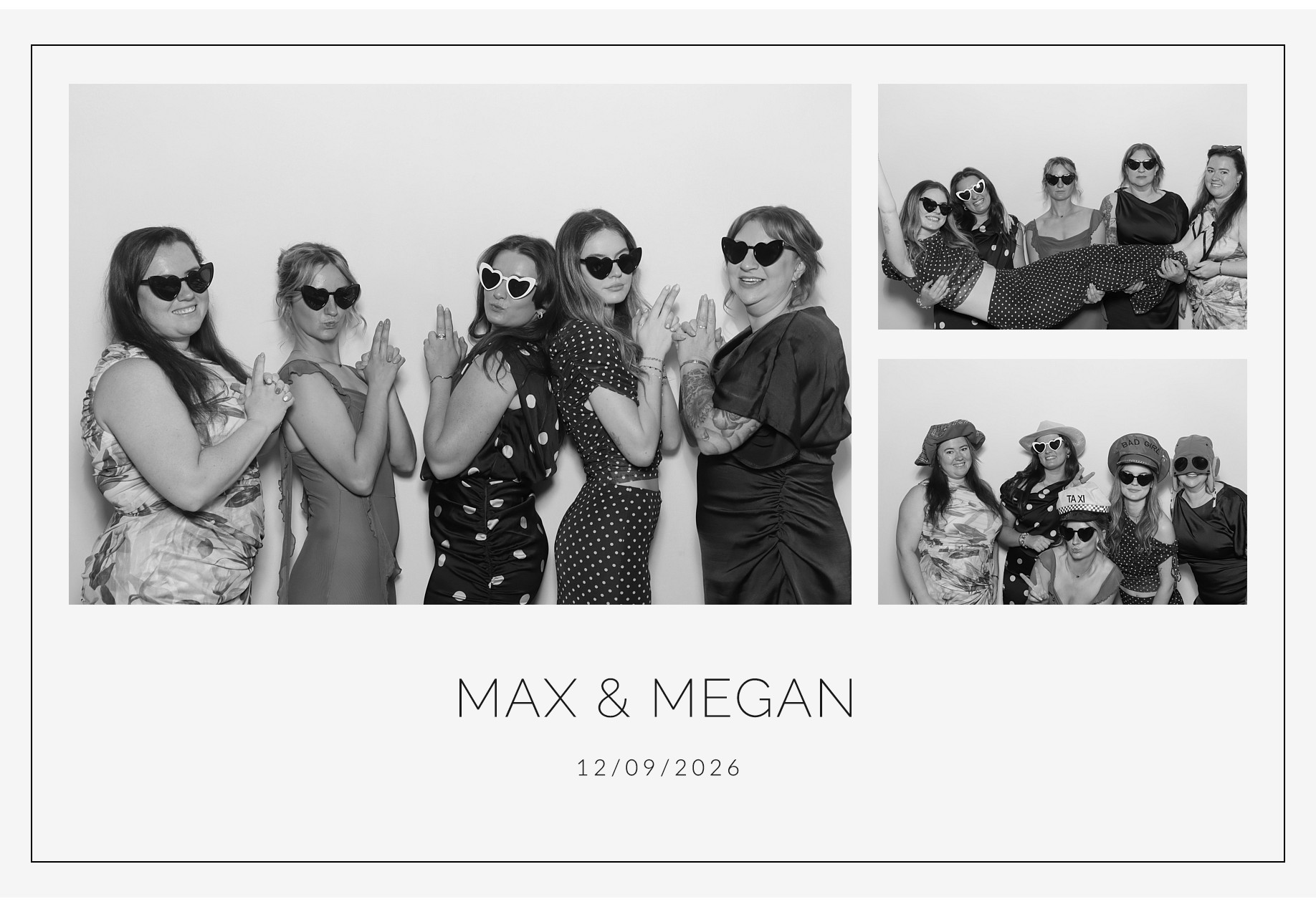 Megan and Maxwell | View more photos from the event at gallery.blissbooth.co.uk/u/BlissBooth/Megan-and-Maxwell