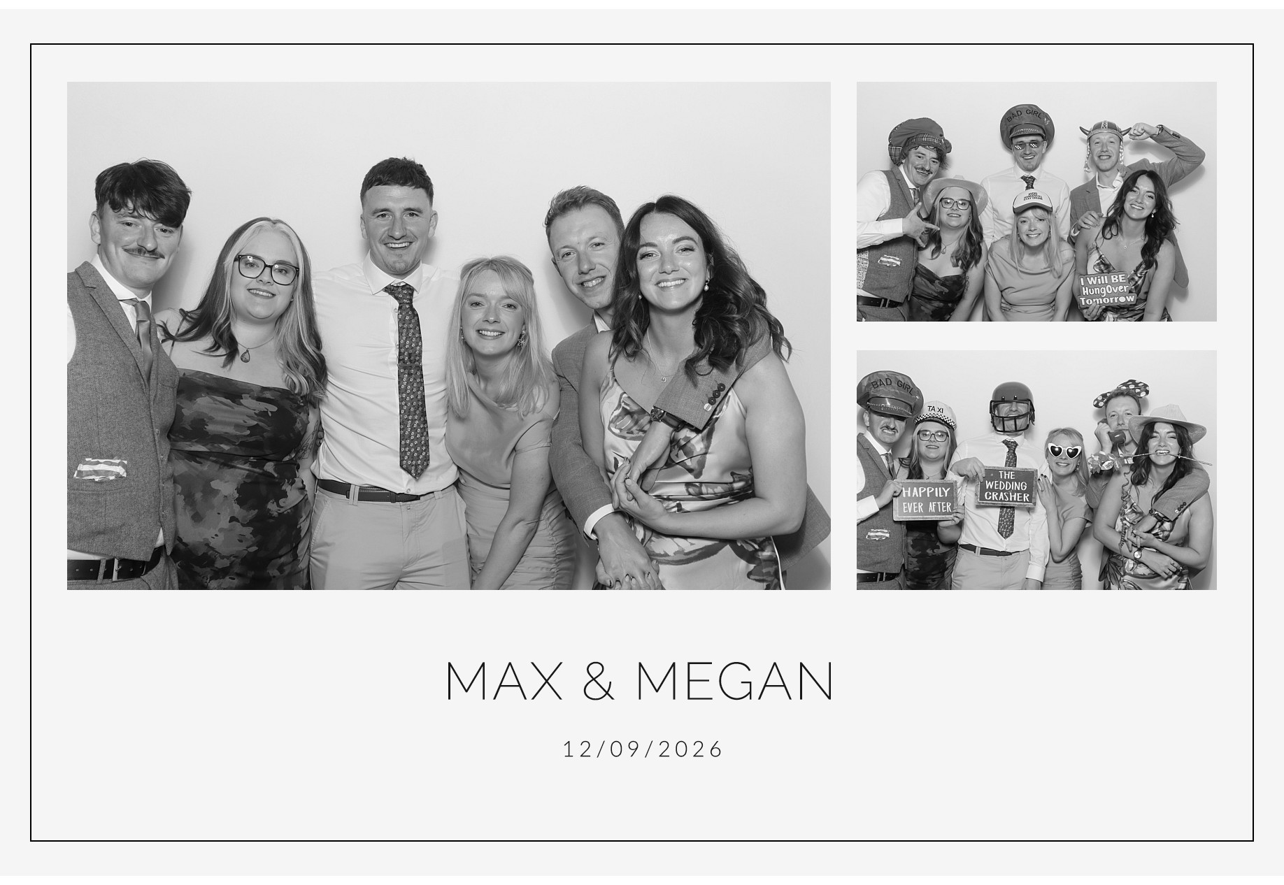 Megan and Maxwell | View more photos from the event at gallery.blissbooth.co.uk/u/BlissBooth/Megan-and-Maxwell
