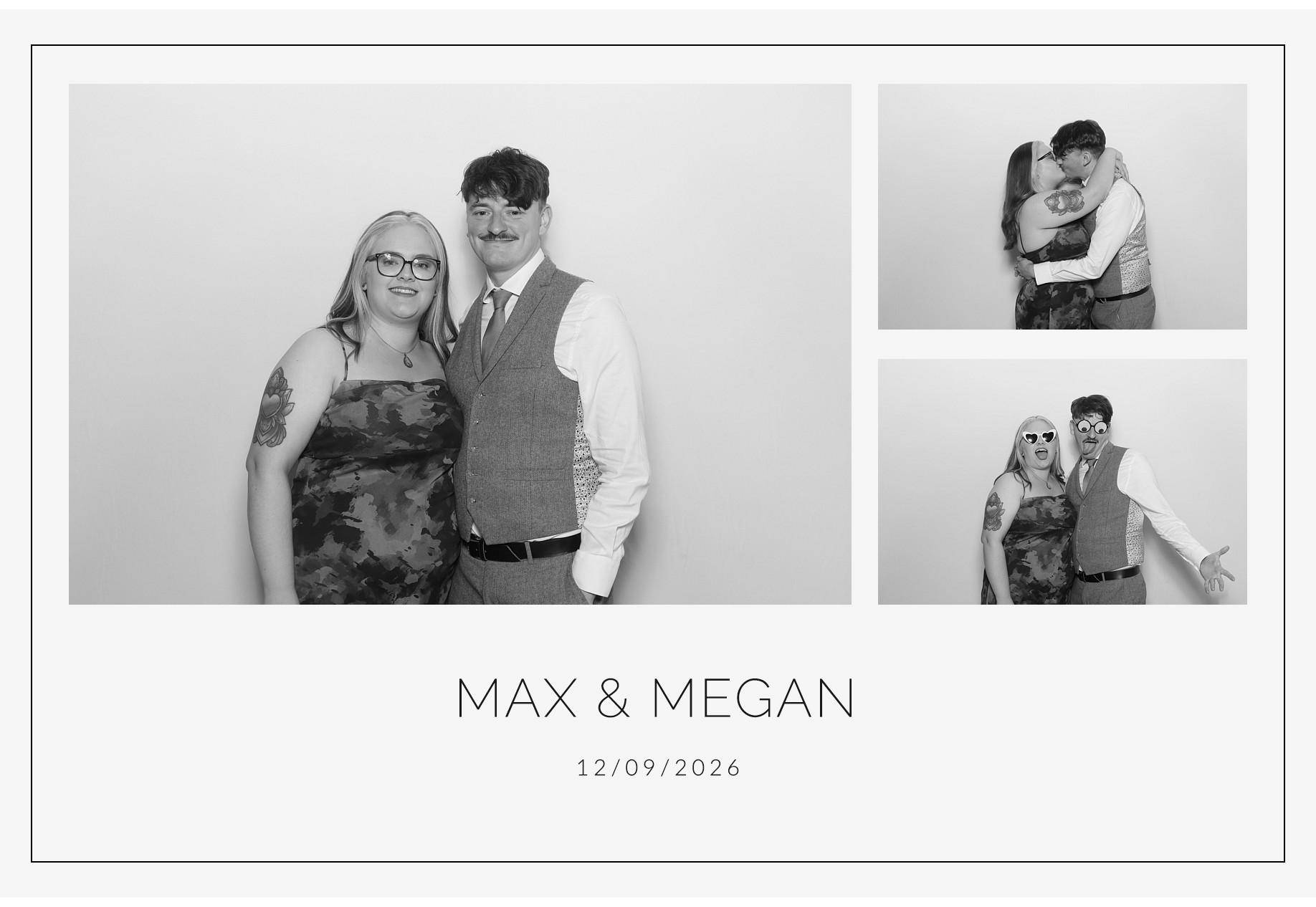 Megan and Maxwell | View more photos from the event at gallery.blissbooth.co.uk/u/BlissBooth/Megan-and-Maxwell