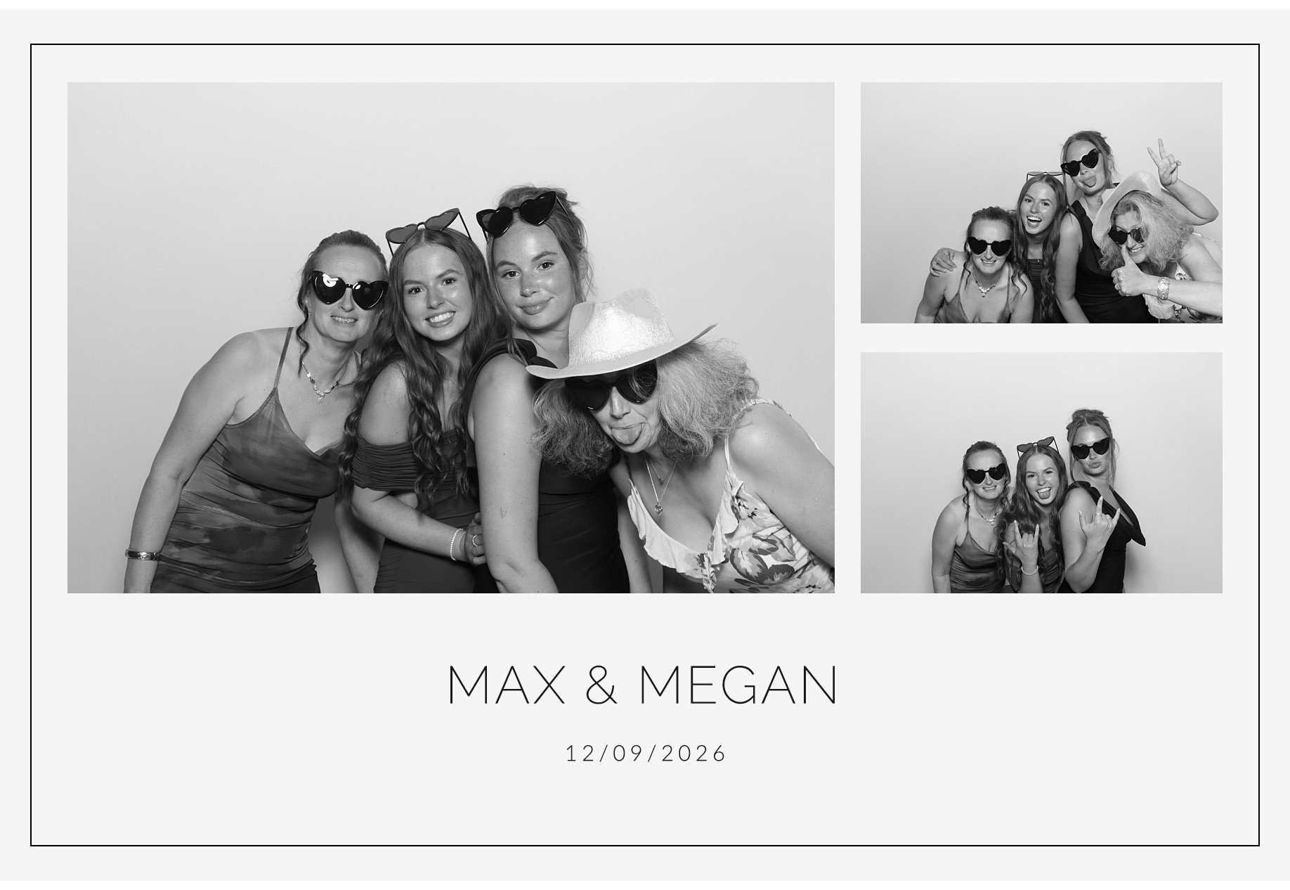 Megan and Maxwell | View more photos from the event at gallery.blissbooth.co.uk/u/BlissBooth/Megan-and-Maxwell