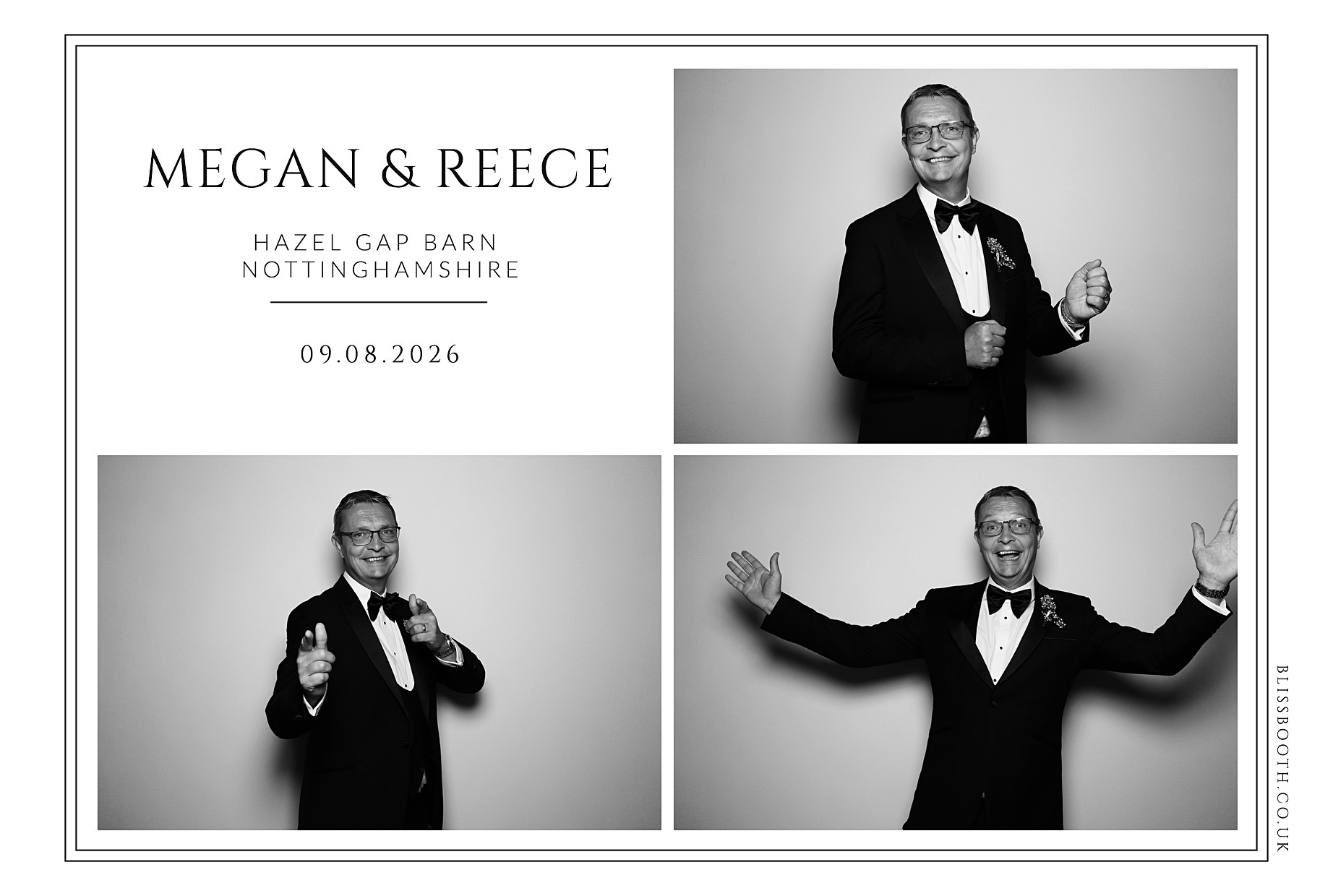 Megan and Reece | View more photos from the event at gallery.blissbooth.co.uk/u/BlissBooth/Megan-and-Reece