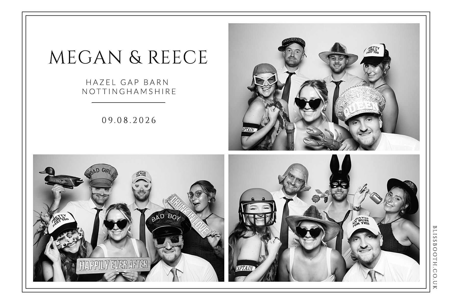 Megan and Reece | View more photos from the event at gallery.blissbooth.co.uk/u/BlissBooth/Megan-and-Reece