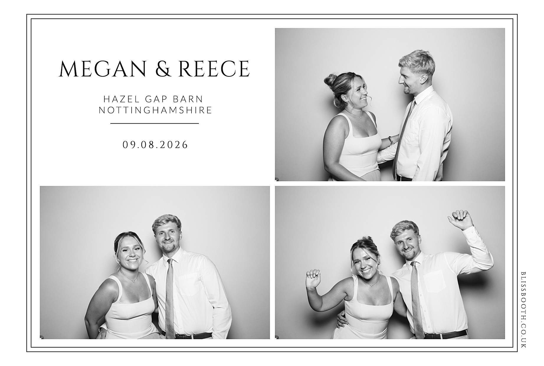 Megan and Reece | View more photos from the event at gallery.blissbooth.co.uk/u/BlissBooth/Megan-and-Reece