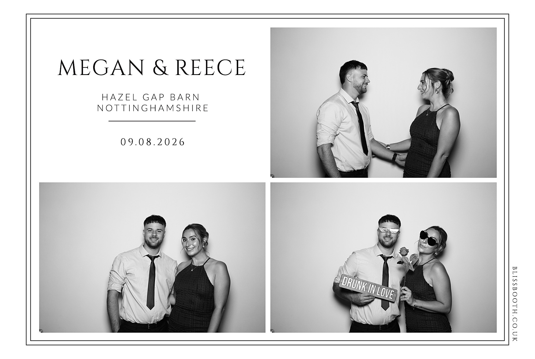 Megan and Reece | View more photos from the event at gallery.blissbooth.co.uk/u/BlissBooth/Megan-and-Reece
