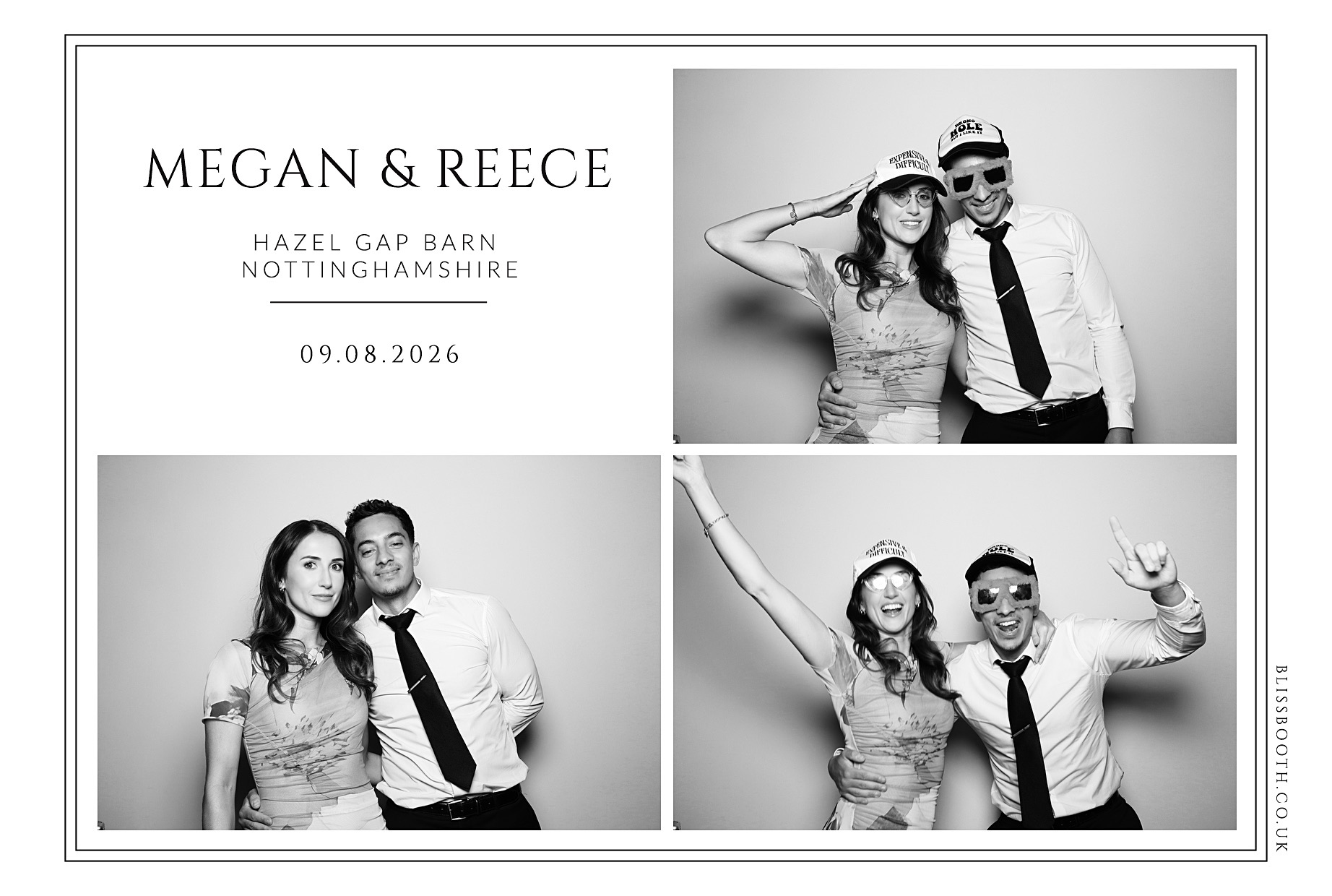 Megan and Reece | View more photos from the event at gallery.blissbooth.co.uk/u/BlissBooth/Megan-and-Reece