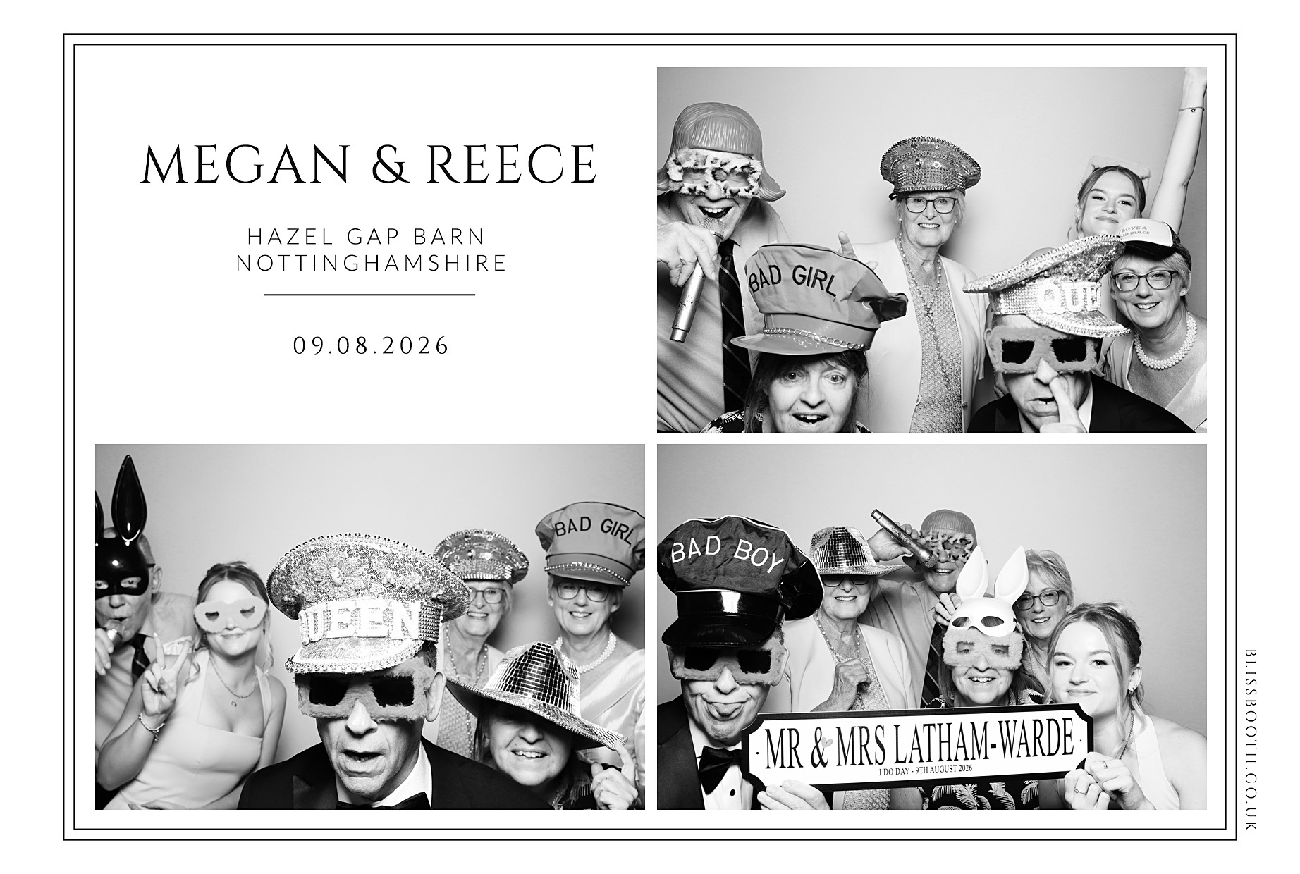 Megan and Reece | View more photos from the event at gallery.blissbooth.co.uk/u/BlissBooth/Megan-and-Reece