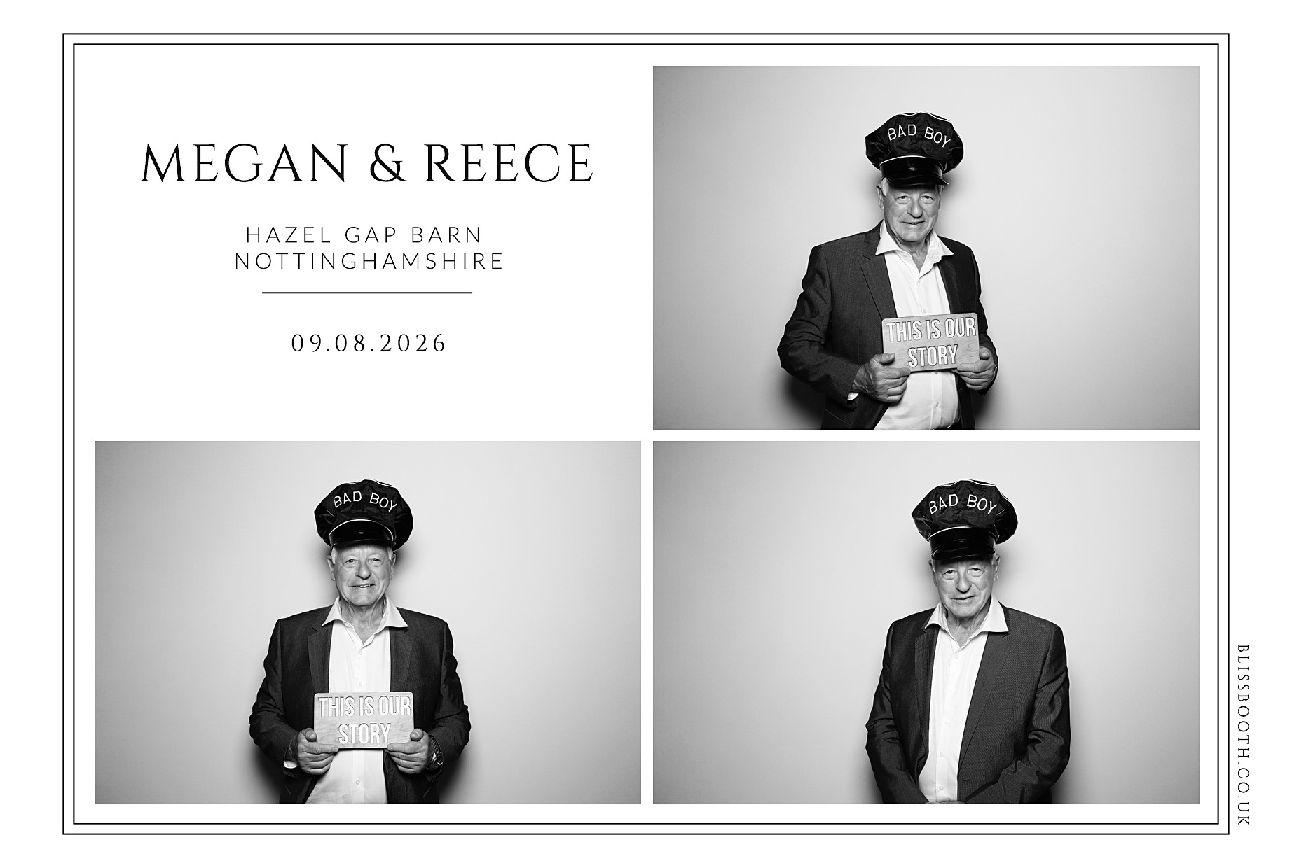 Megan and Reece | View more photos from the event at gallery.blissbooth.co.uk/u/BlissBooth/Megan-and-Reece