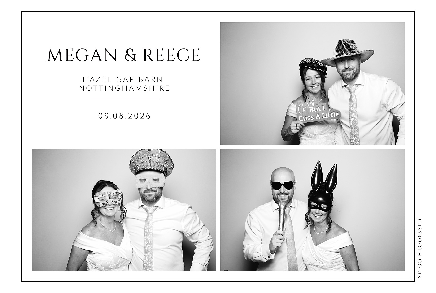 Megan and Reece | View more photos from the event at gallery.blissbooth.co.uk/u/BlissBooth/Megan-and-Reece