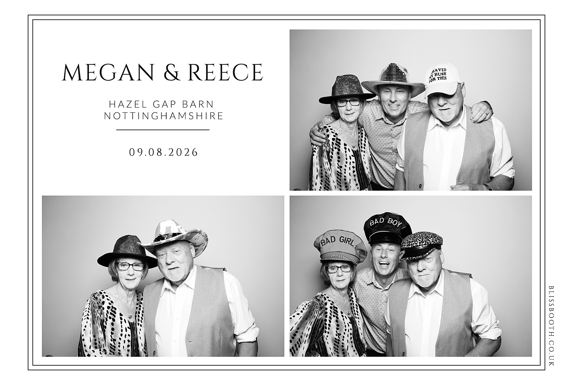 Megan and Reece | View more photos from the event at gallery.blissbooth.co.uk/u/BlissBooth/Megan-and-Reece