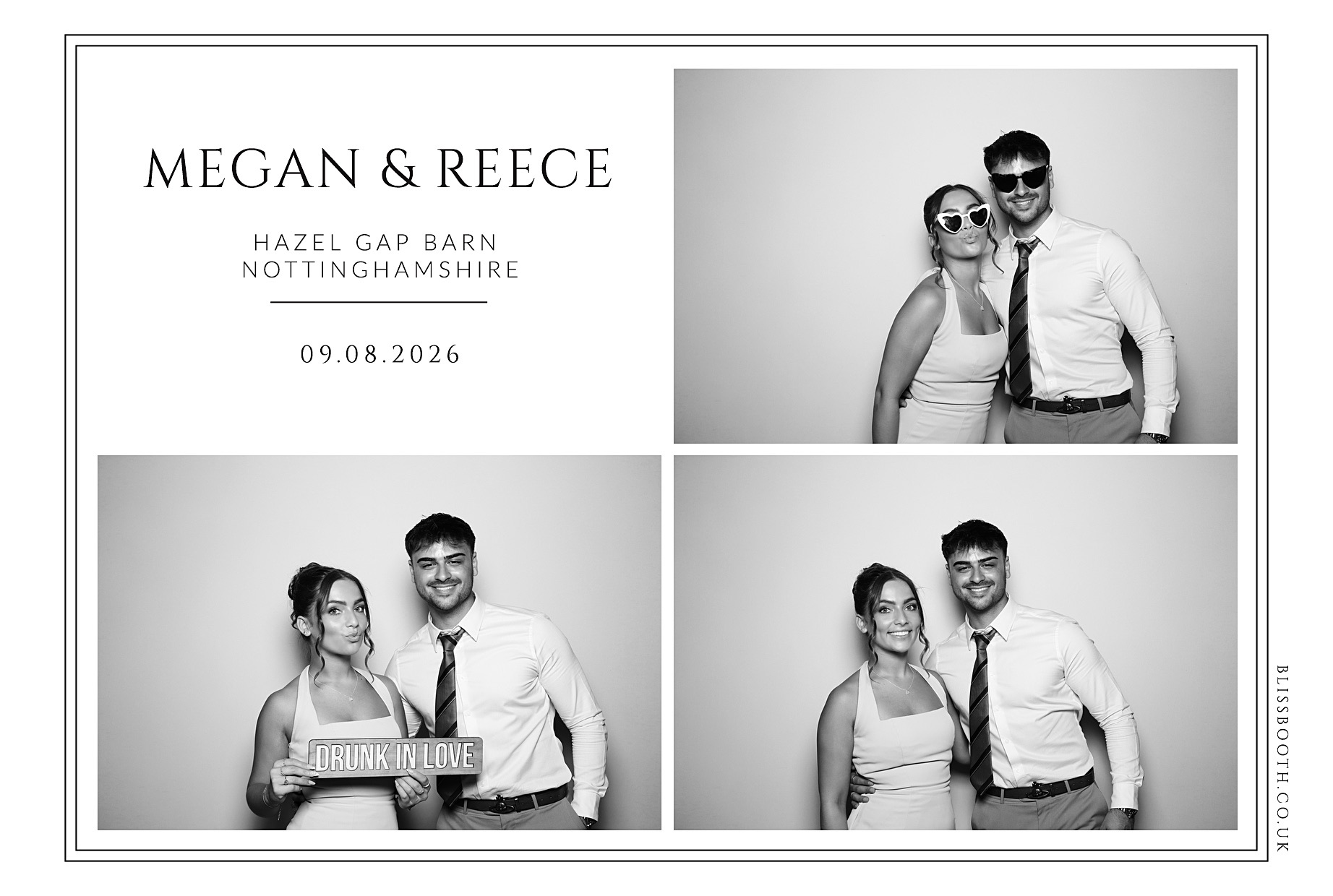 Megan and Reece | View more photos from the event at gallery.blissbooth.co.uk/u/BlissBooth/Megan-and-Reece