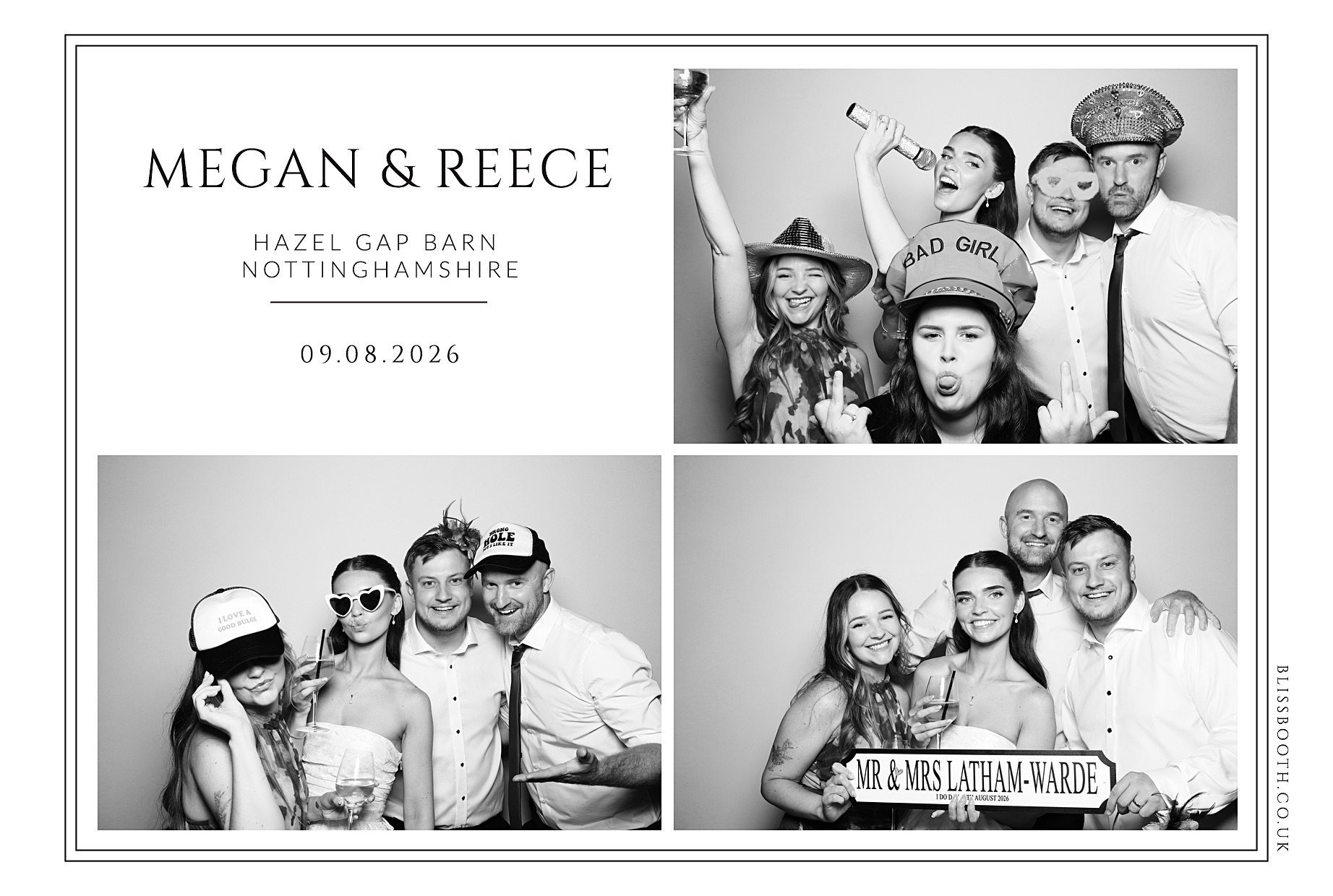Megan and Reece | View more photos from the event at gallery.blissbooth.co.uk/u/BlissBooth/Megan-and-Reece