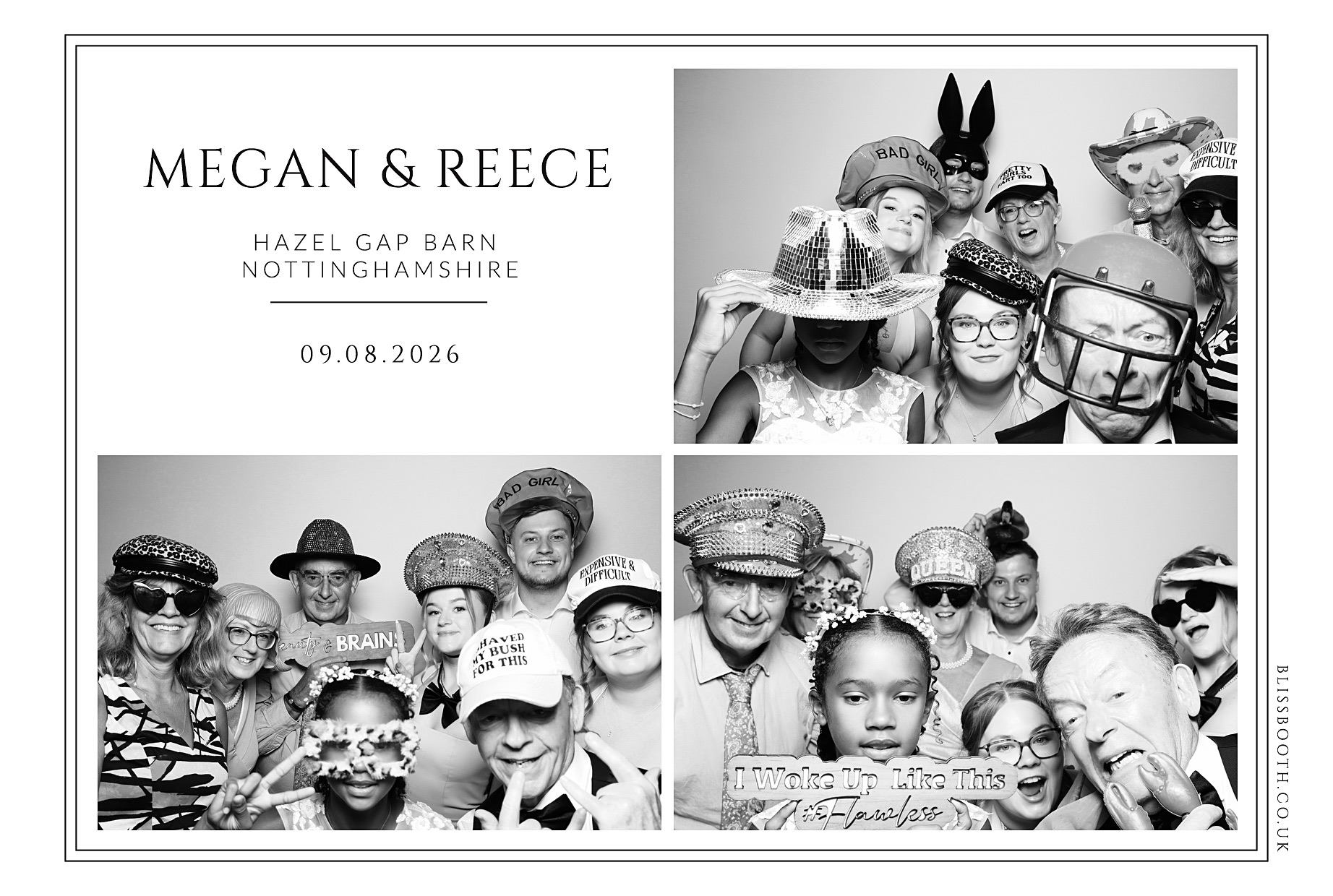 Megan and Reece | View more photos from the event at gallery.blissbooth.co.uk/u/BlissBooth/Megan-and-Reece