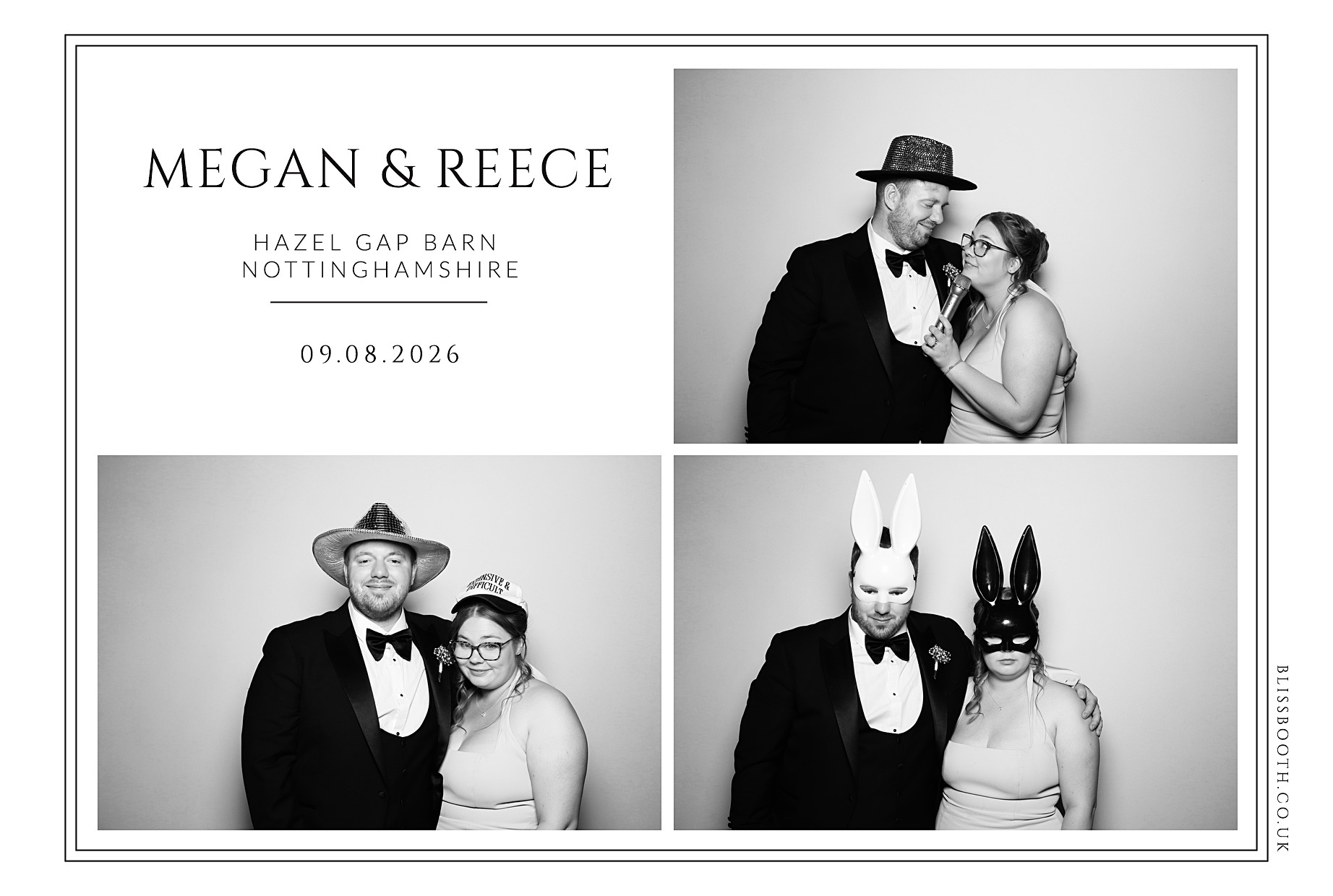 Megan and Reece | View more photos from the event at gallery.blissbooth.co.uk/u/BlissBooth/Megan-and-Reece