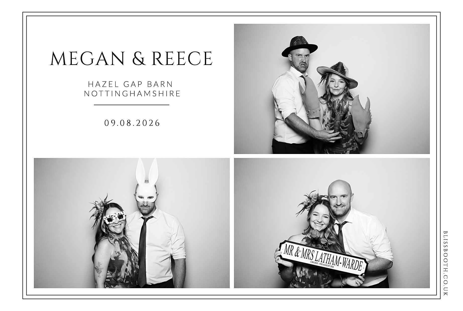 Megan and Reece | View more photos from the event at gallery.blissbooth.co.uk/u/BlissBooth/Megan-and-Reece