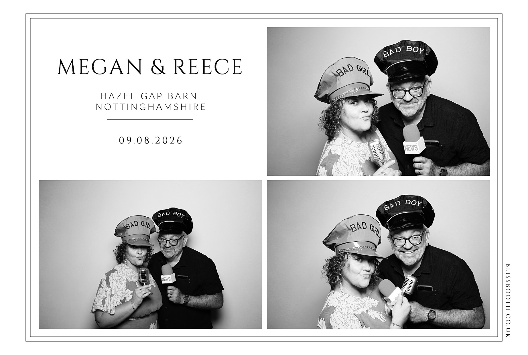 Megan and Reece | View more photos from the event at gallery.blissbooth.co.uk/u/BlissBooth/Megan-and-Reece